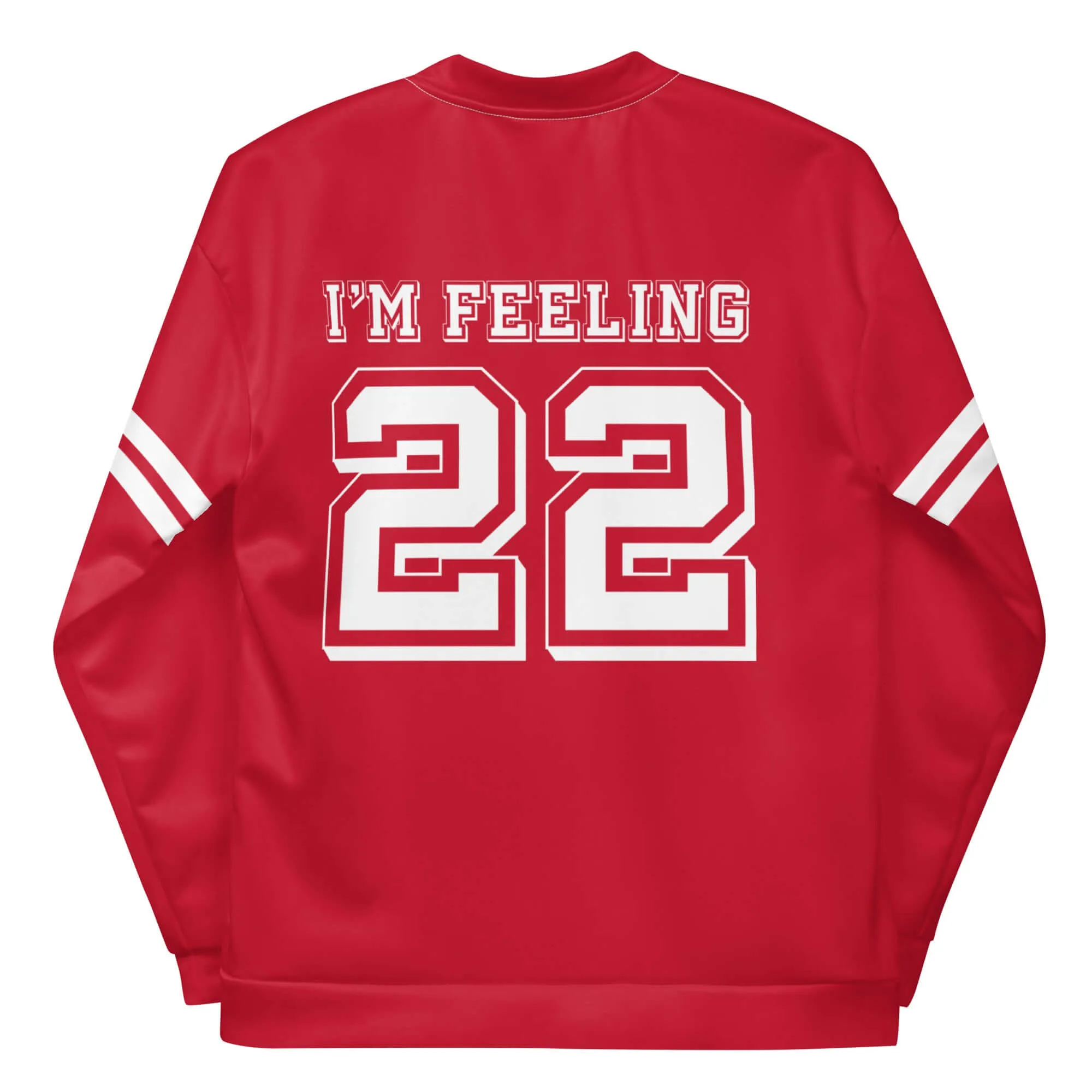 22 - Inspired By Taylor Swift - Sustainably Made Bomber Jacket