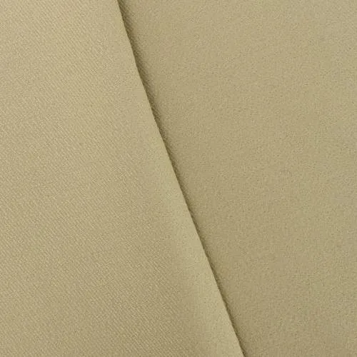 4 YD PC-Classic Beige Wool Blend Twill Jacketing Fabric