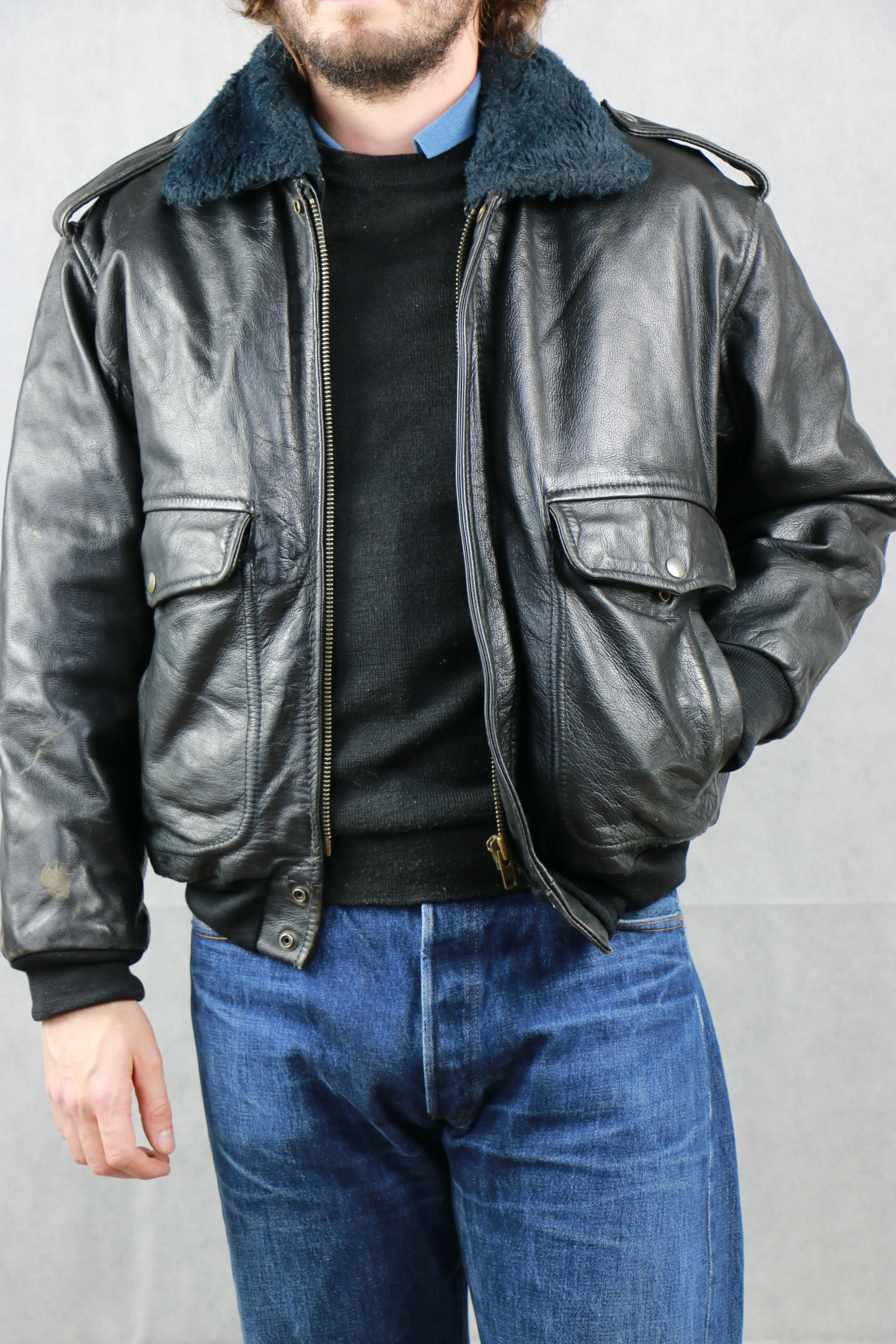 A-2 Leather Pilot Jacket