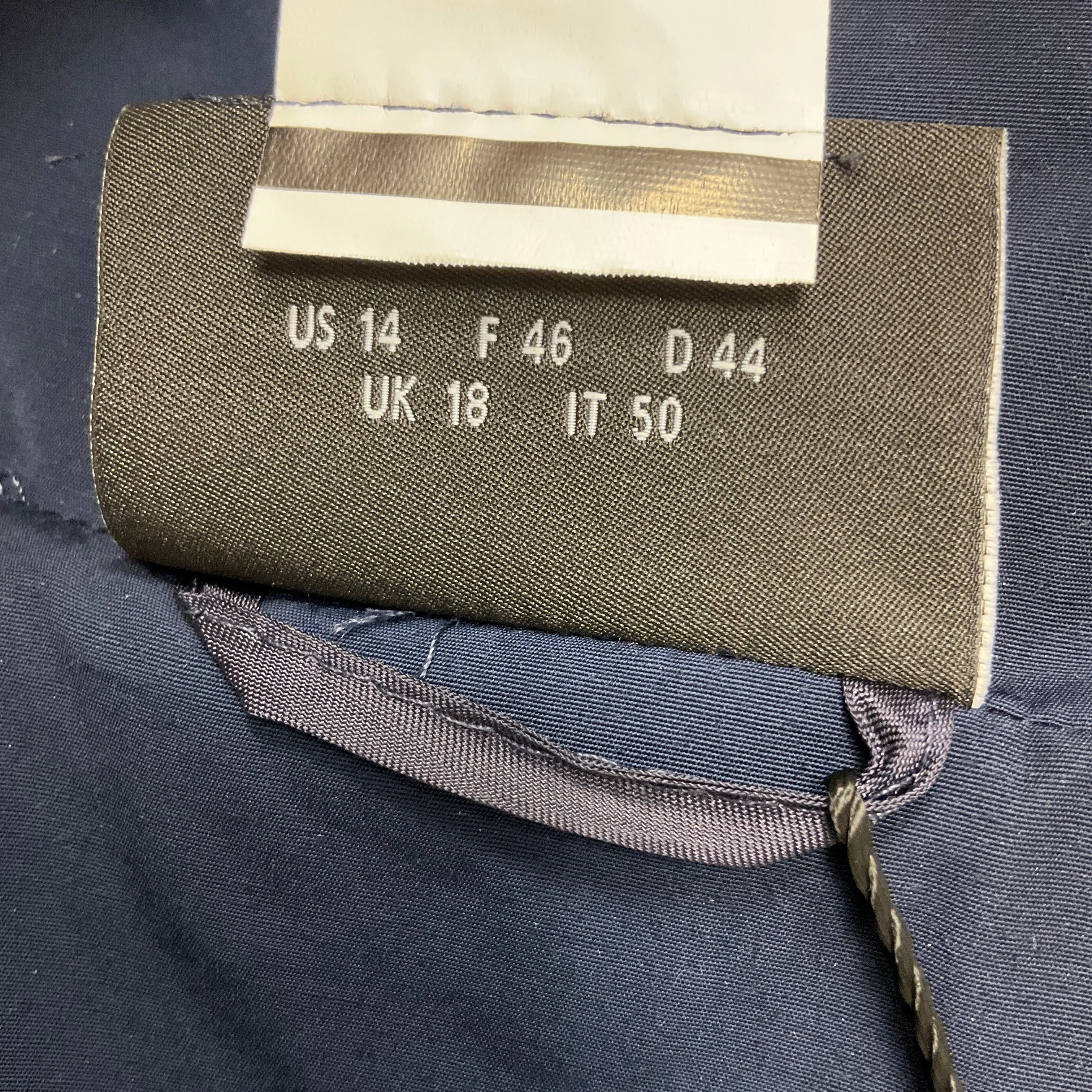 Akris Navy Blue Heidi Trench Coat