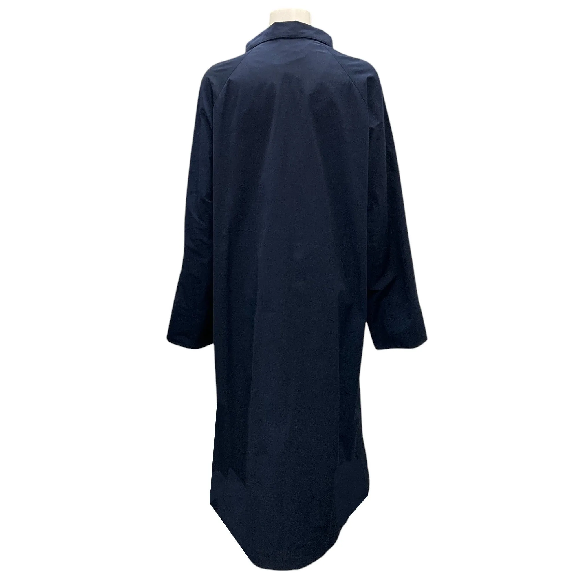 Akris Navy Blue Heidi Trench Coat