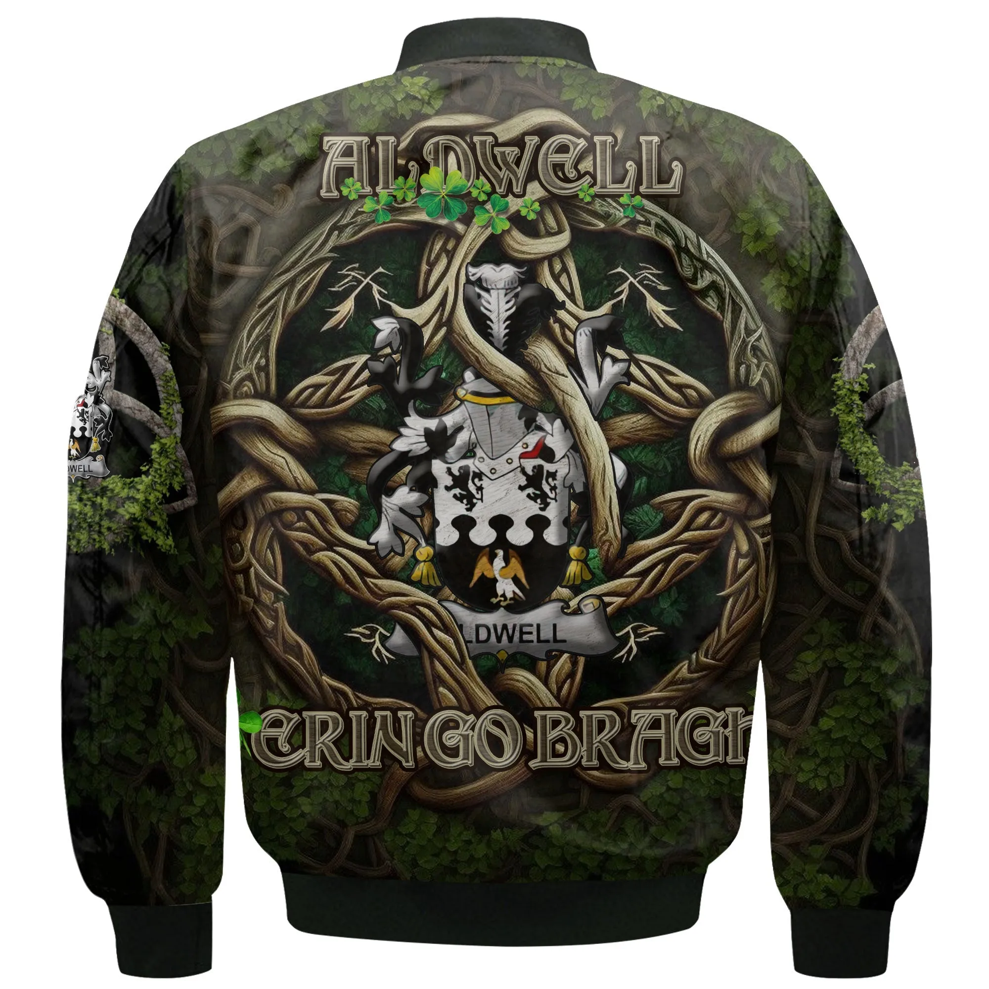 Aldwell Bomber Jackets Ireland Is My Root Style
