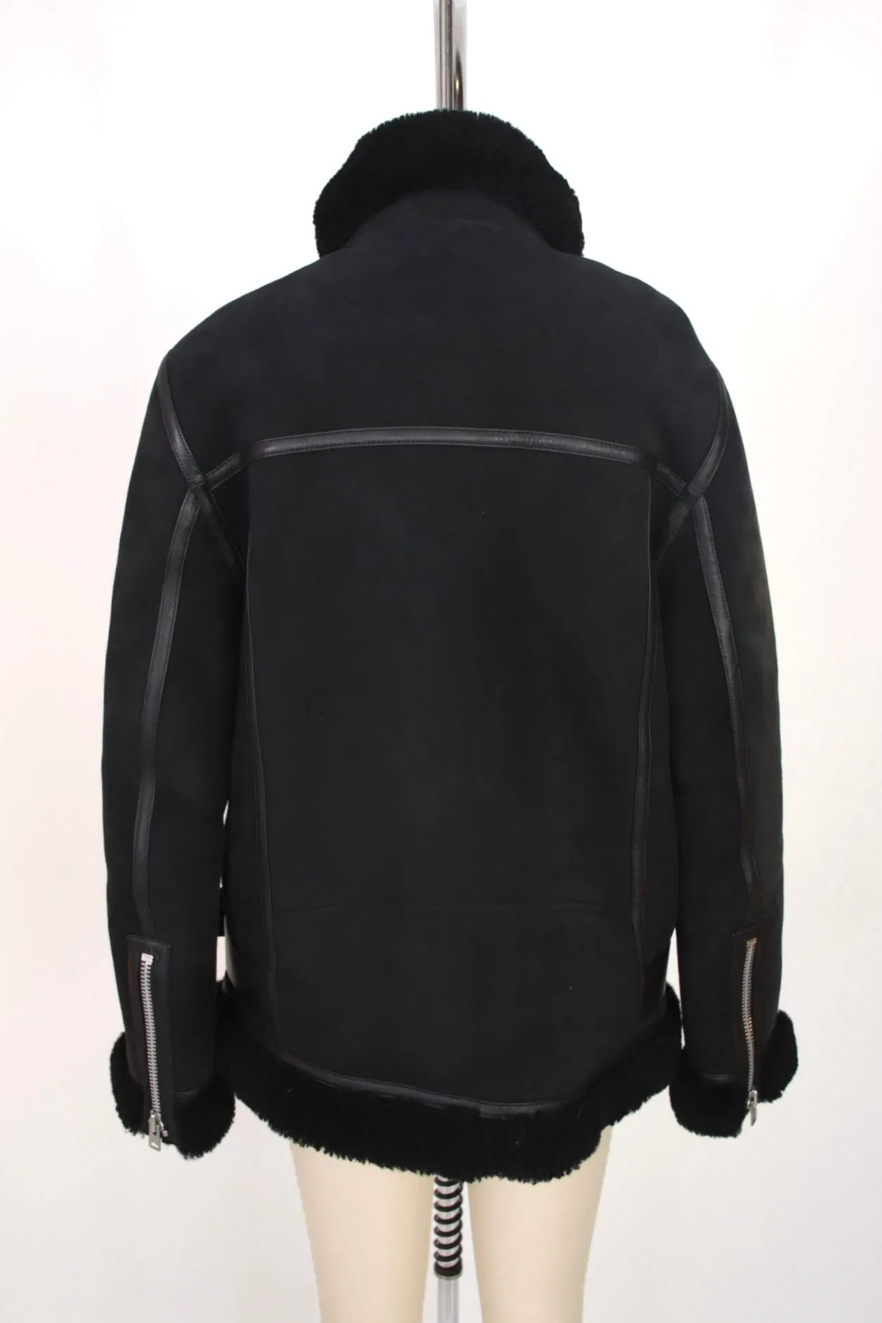 All Saints Sheepskin Shearling Jacket