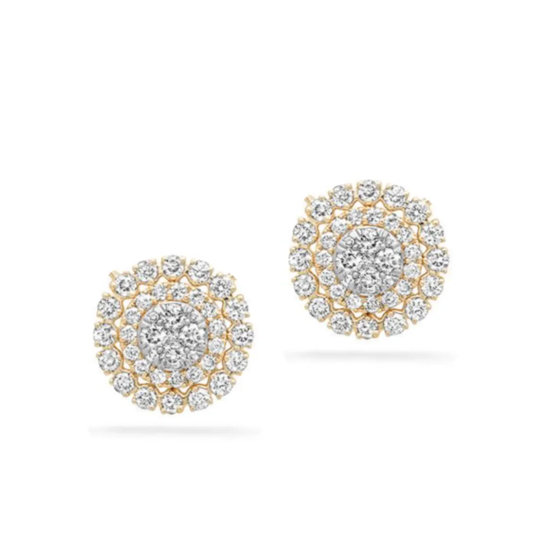 Antique Design 3 Piece Diamond Stud