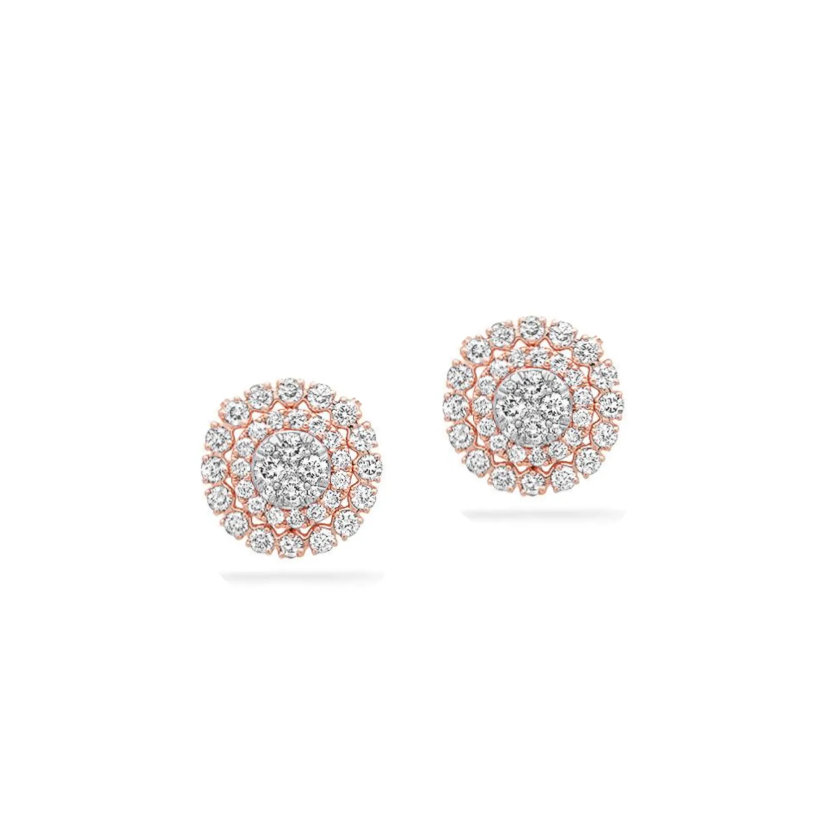 Antique Design 3 Piece Diamond Stud
