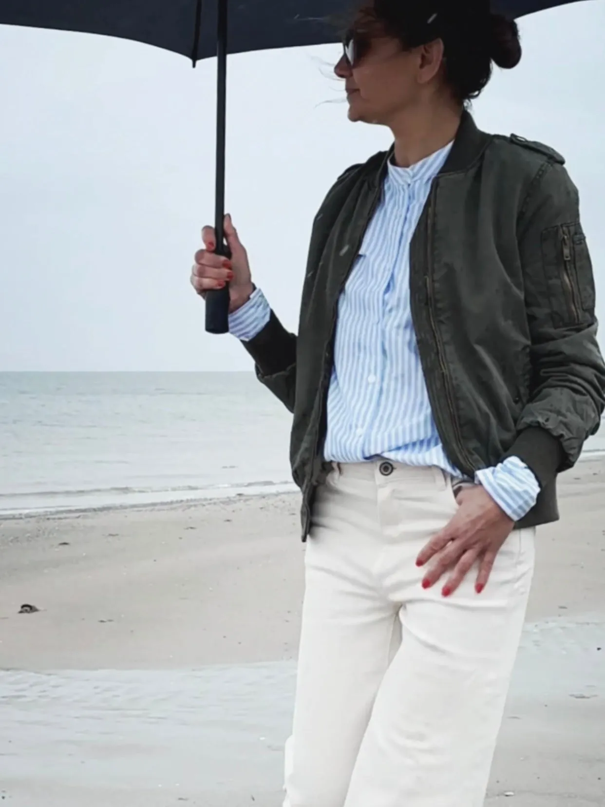 ARMY BOMBER JACKET - GREEN