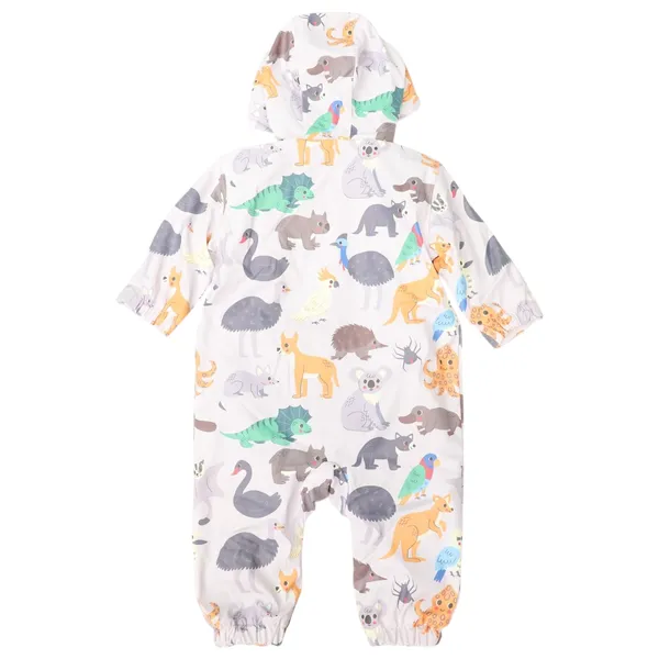 Australian Animal Rain Suit - Grey