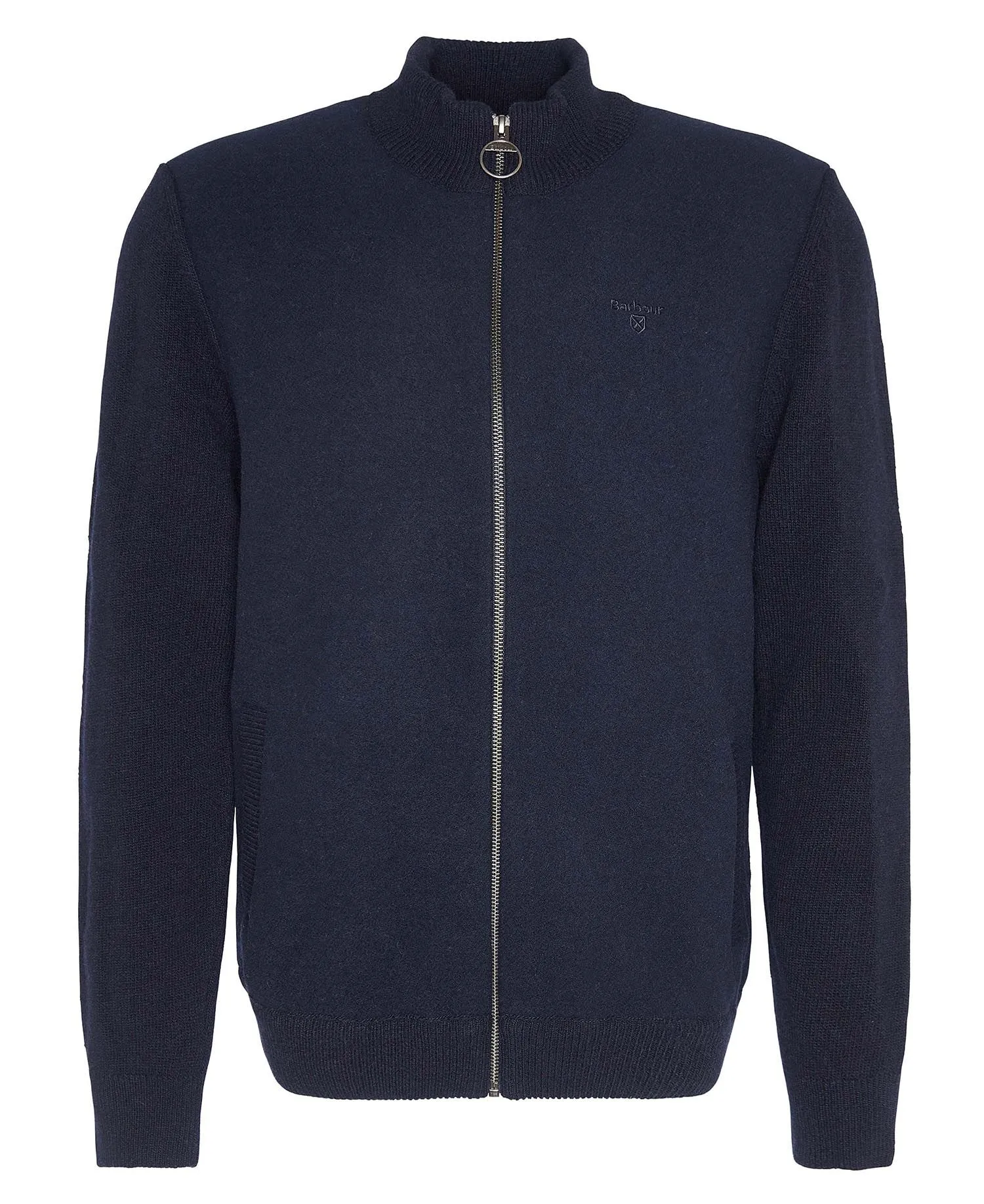 Balwen Zip-Up Jumper in Navy