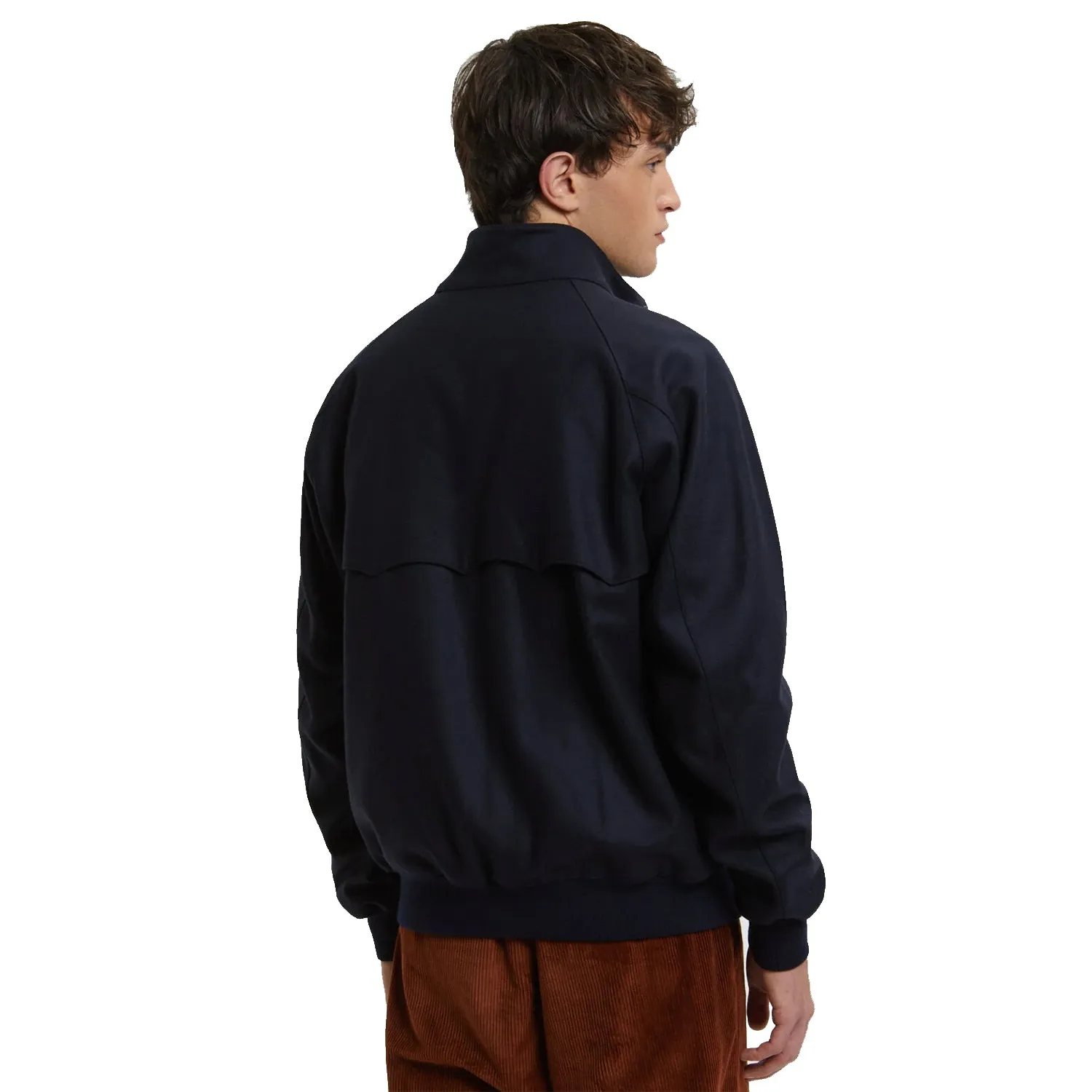 Baracuta G9 Melton Unpadded  Harrington Deep Blue