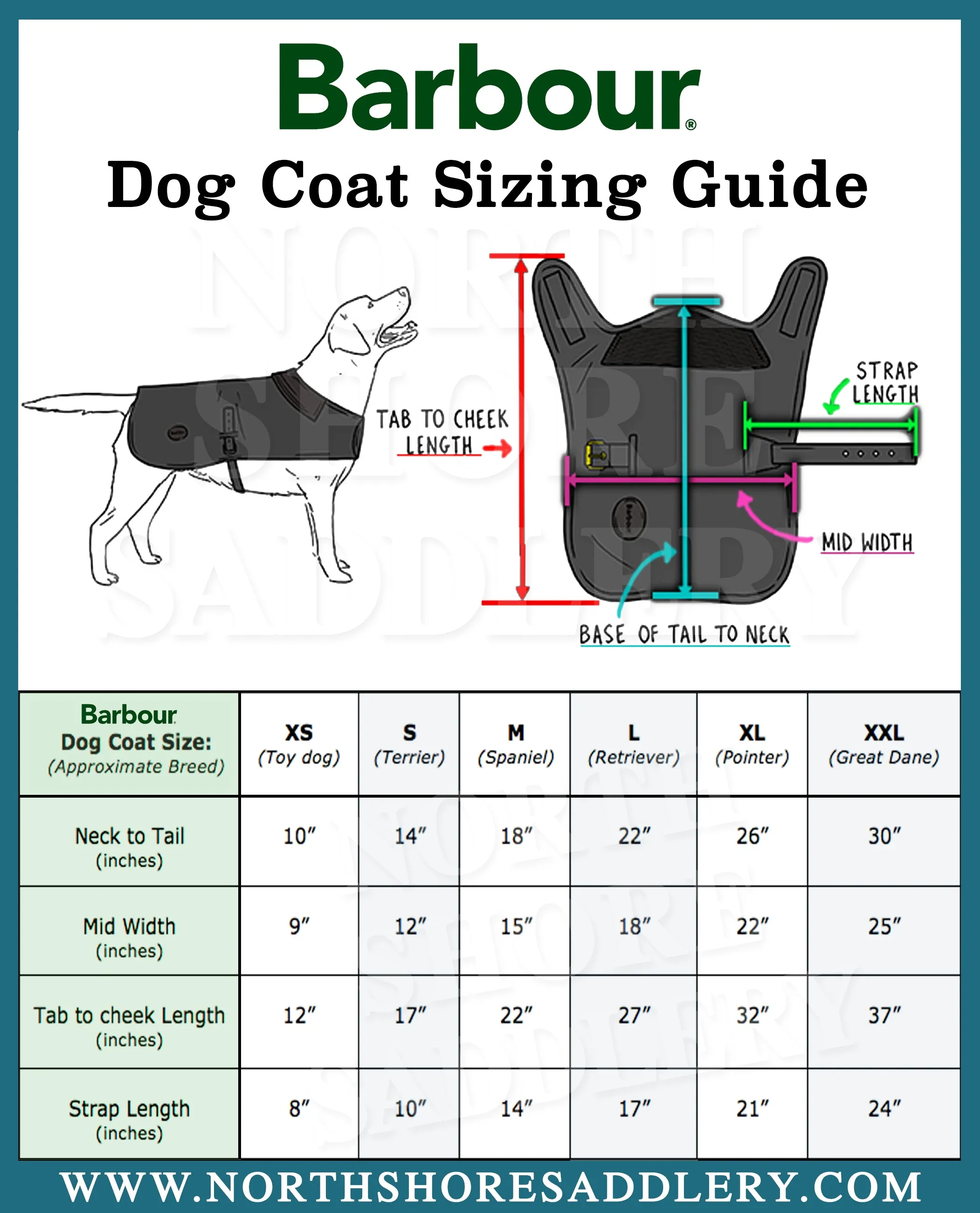 Barbour Union Jack Dog Coat