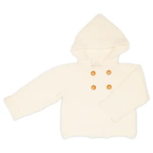 BEIGE FINISTERRE HOODED JACKET