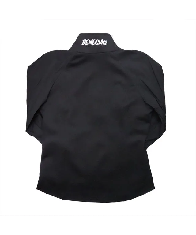 BENECIA 12 Vera Puff Zip-Up - Black