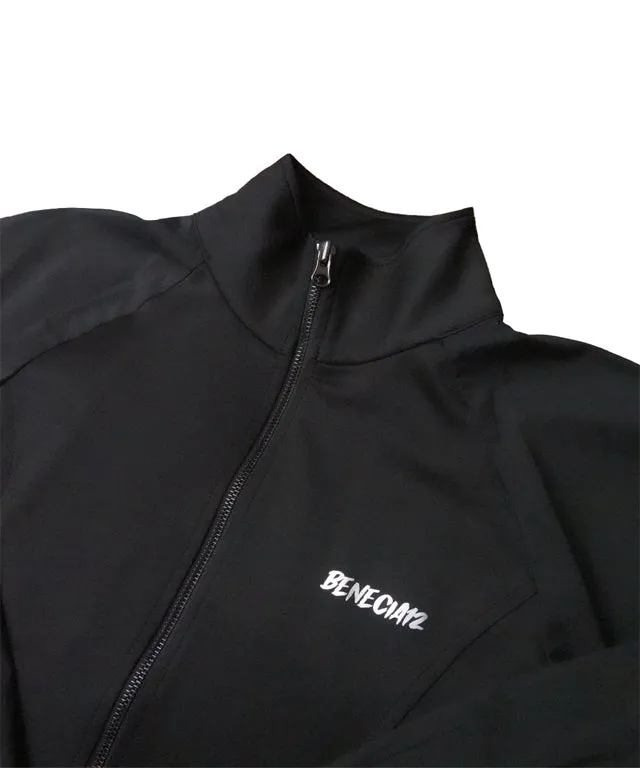 BENECIA 12 Vera Puff Zip-Up - Black