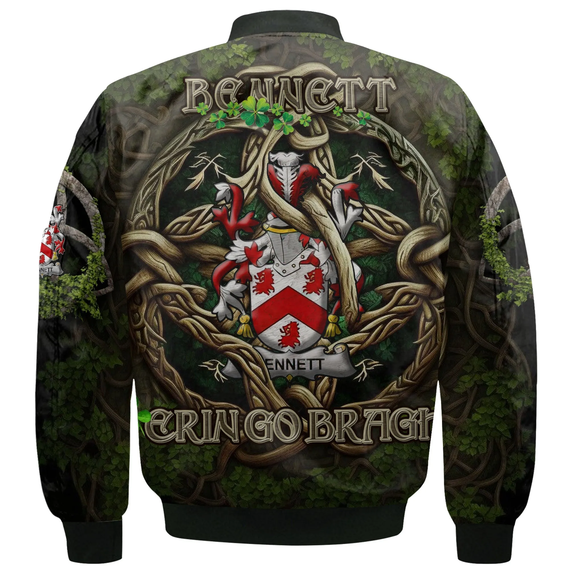 Bennett Bomber Jackets Ireland Is My Root Style
