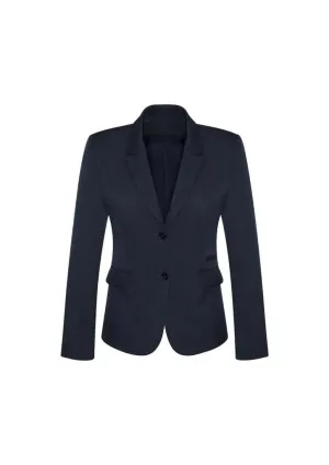 Biz Corporates Womens 2 Button Mid Length Jacket 64019