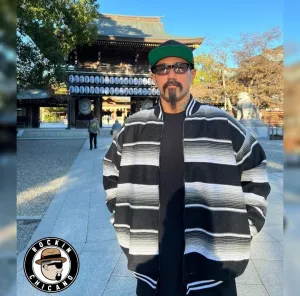 Black & Gray Sarape Jacket