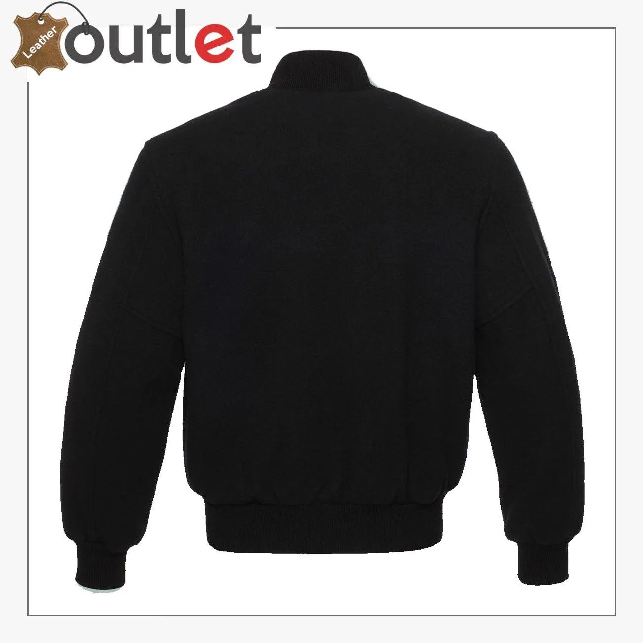 Black Fleece Varsity Jacket