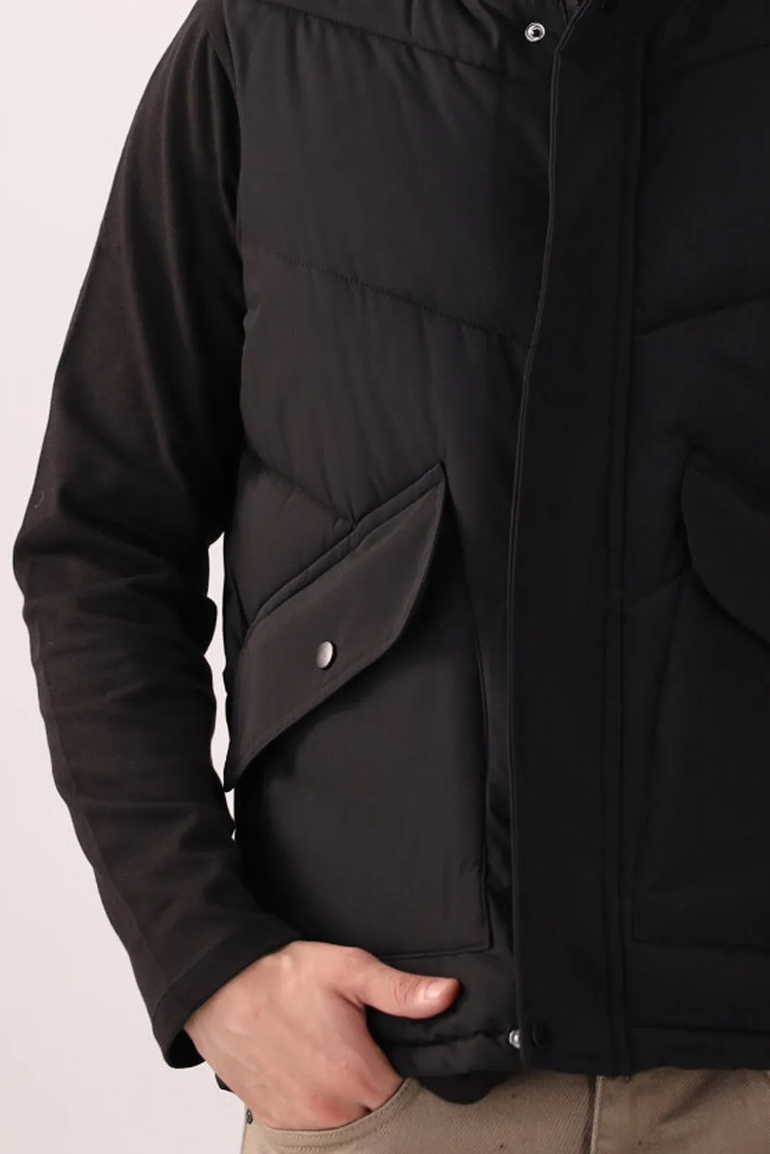 Black Sleeveless jacket