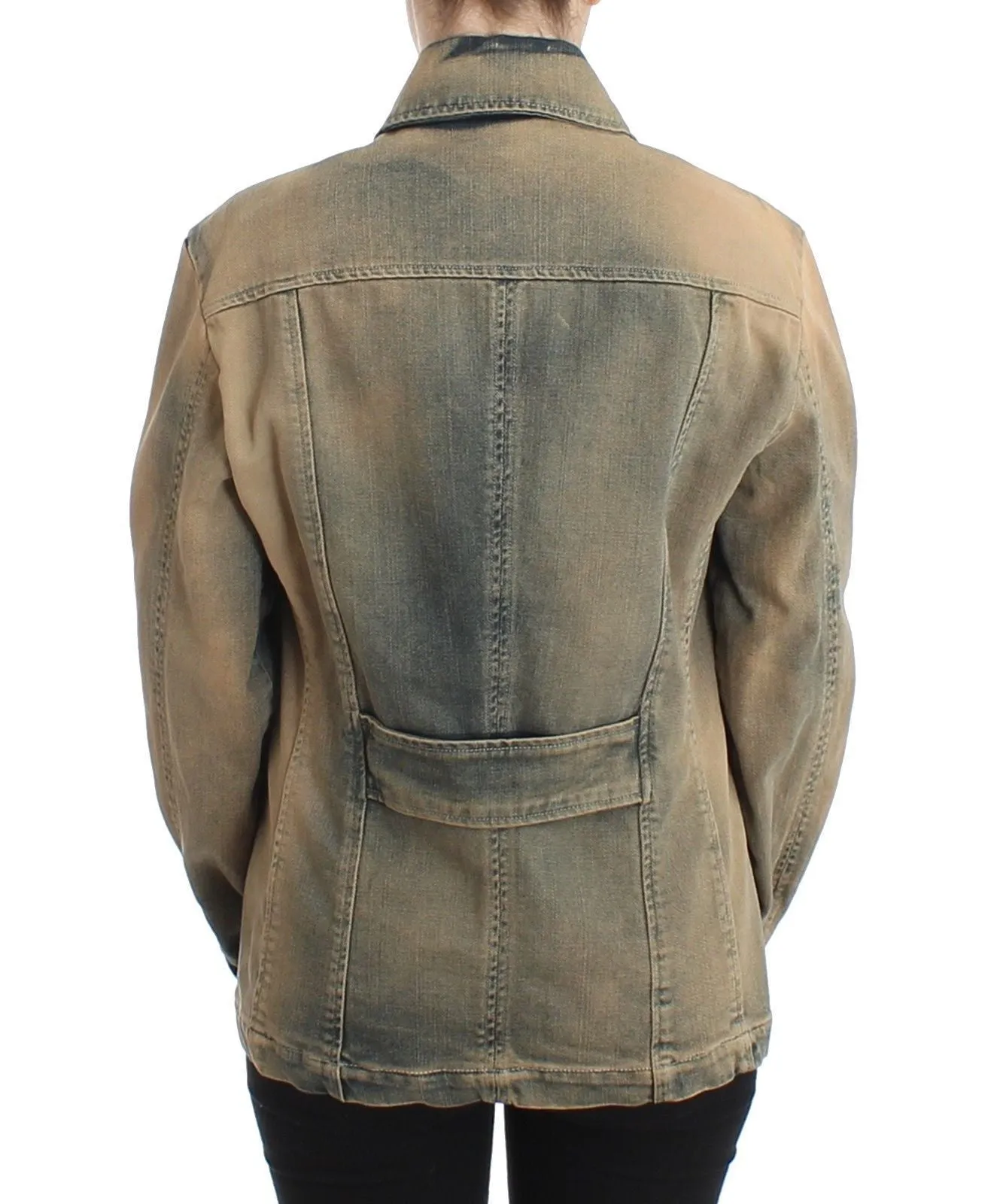 Blue Jeans Denim Short Jacket Coat Blazer