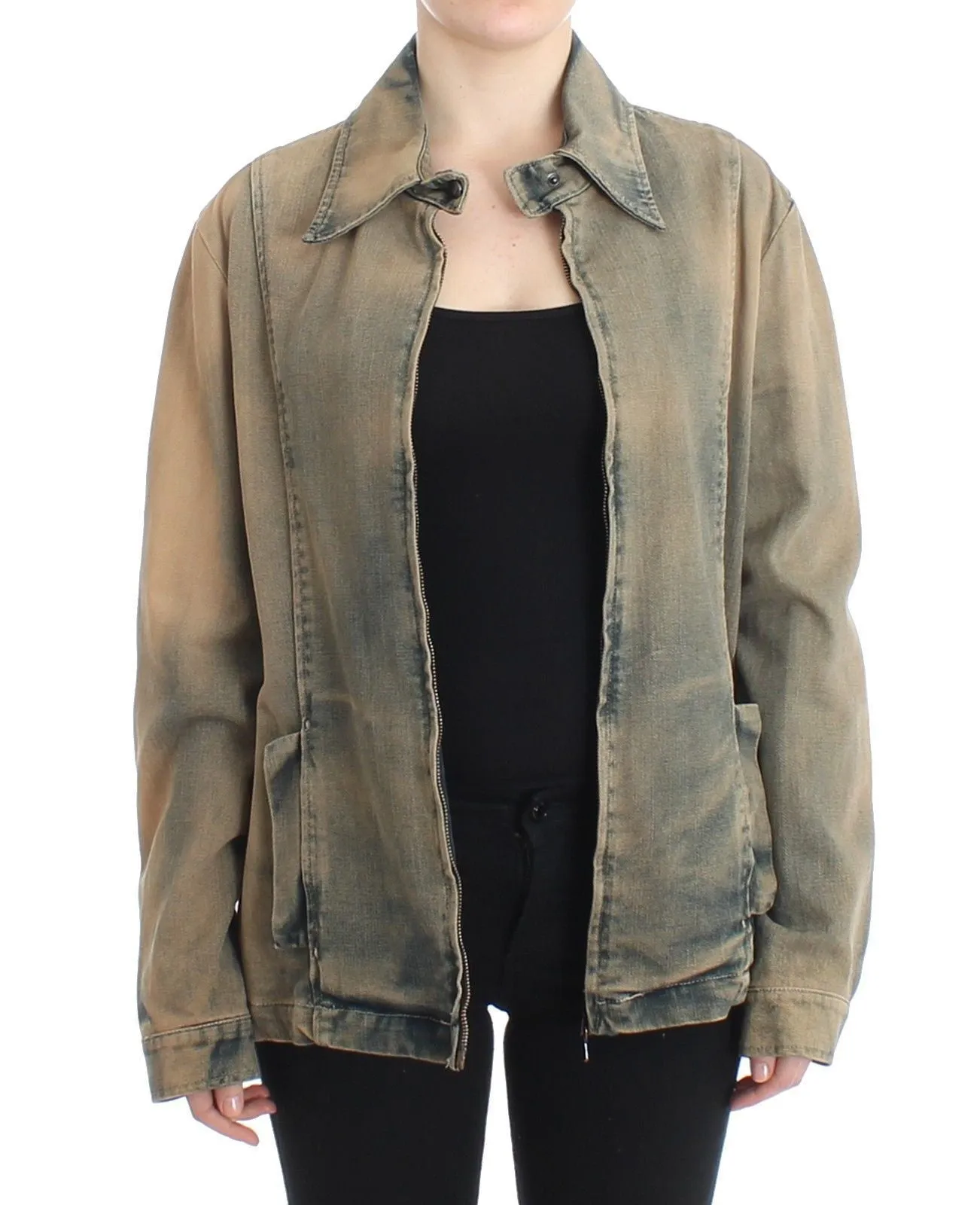 Blue Jeans Denim Short Jacket Coat Blazer