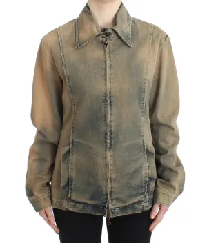 Blue Jeans Denim Short Jacket Coat Blazer