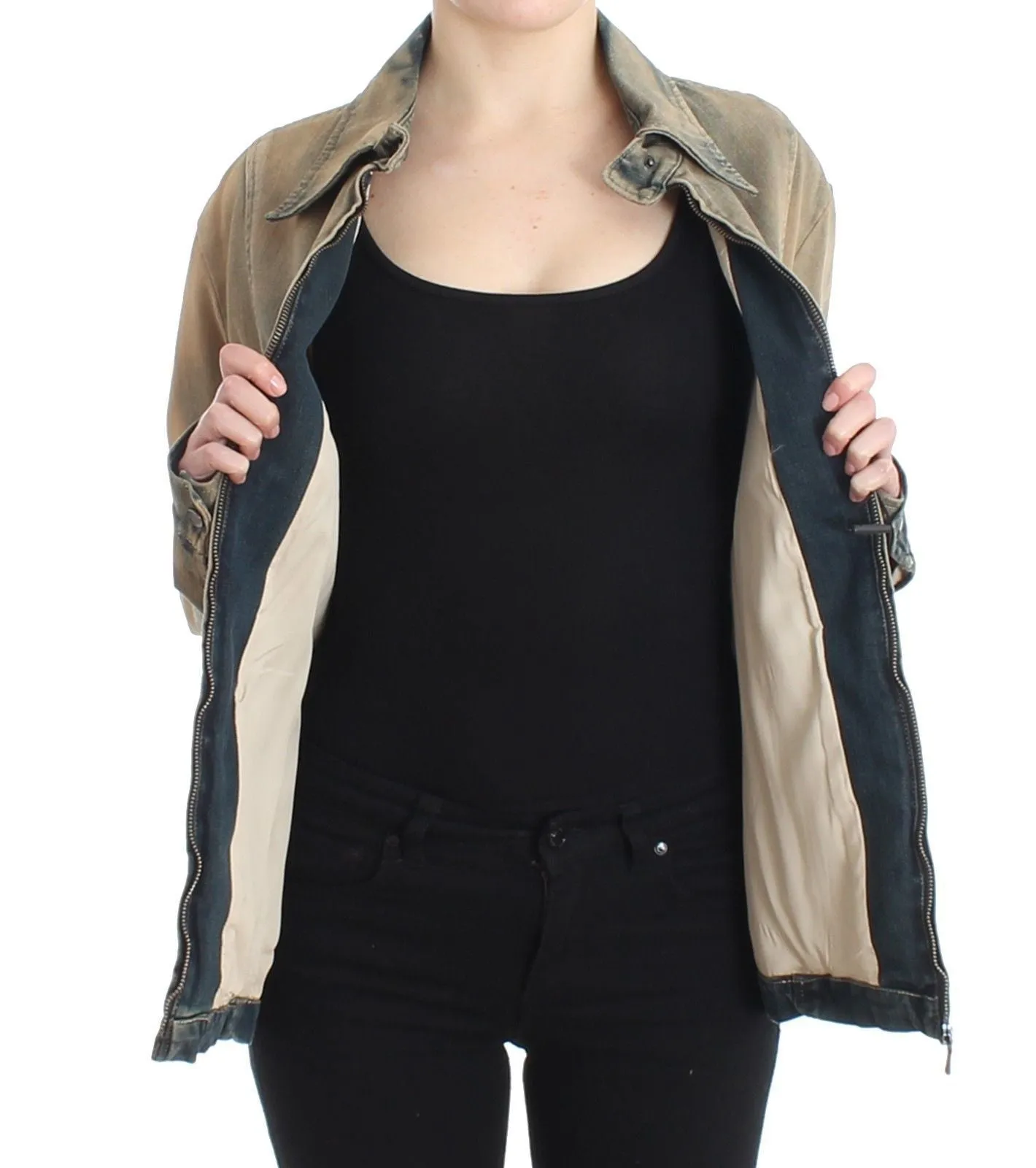 Blue Jeans Denim Short Jacket Coat Blazer