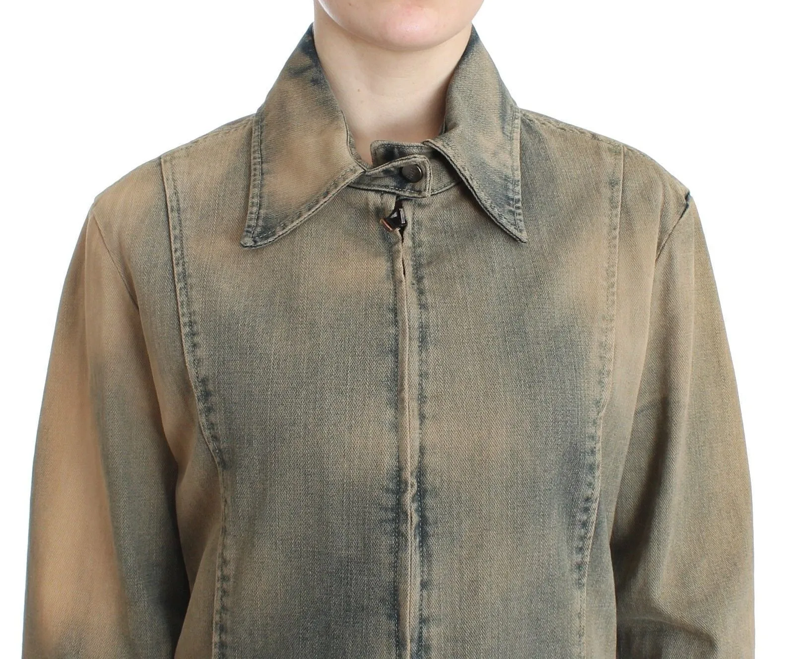 Blue Jeans Denim Short Jacket Coat Blazer