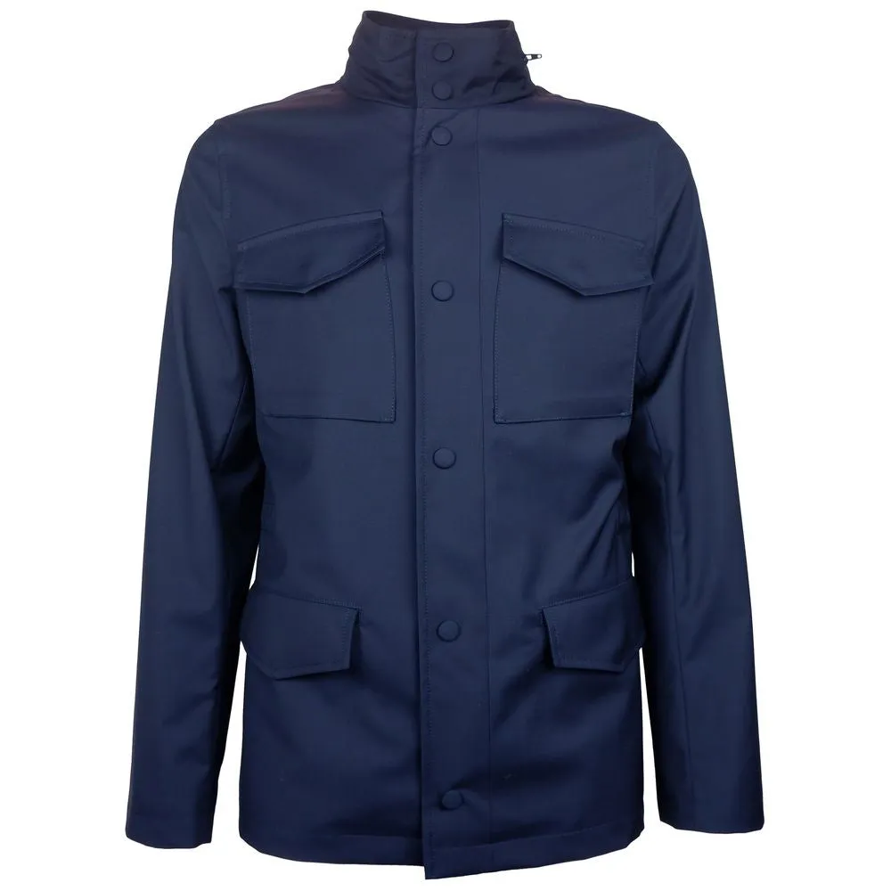 Blue Wool Jacket