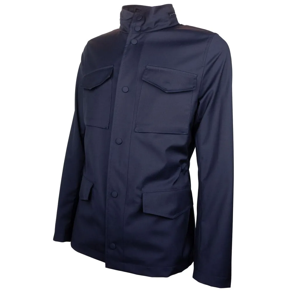 Blue Wool Jacket