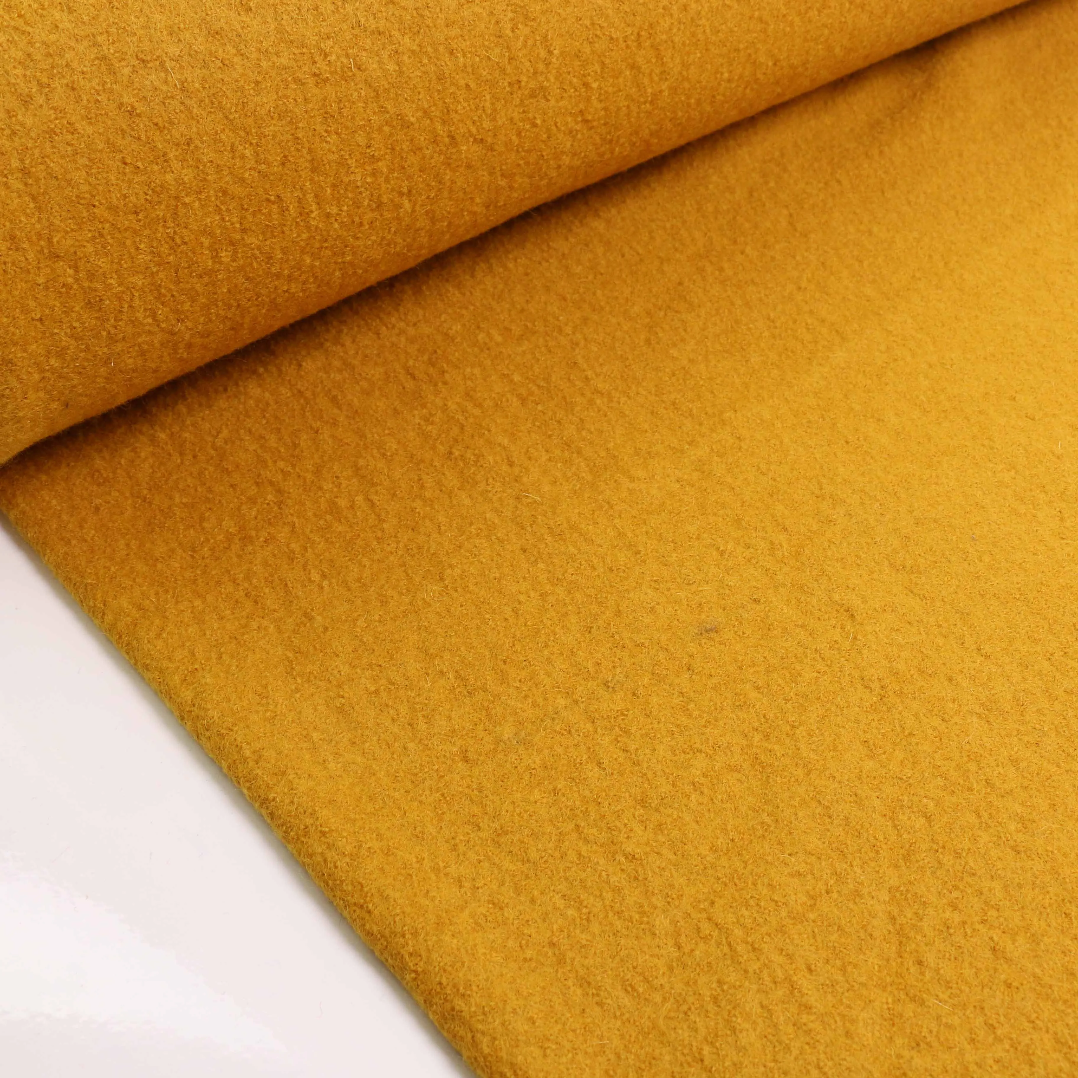 Boiled Wool Fabric - Black, navy, teal, mustard, charcoal