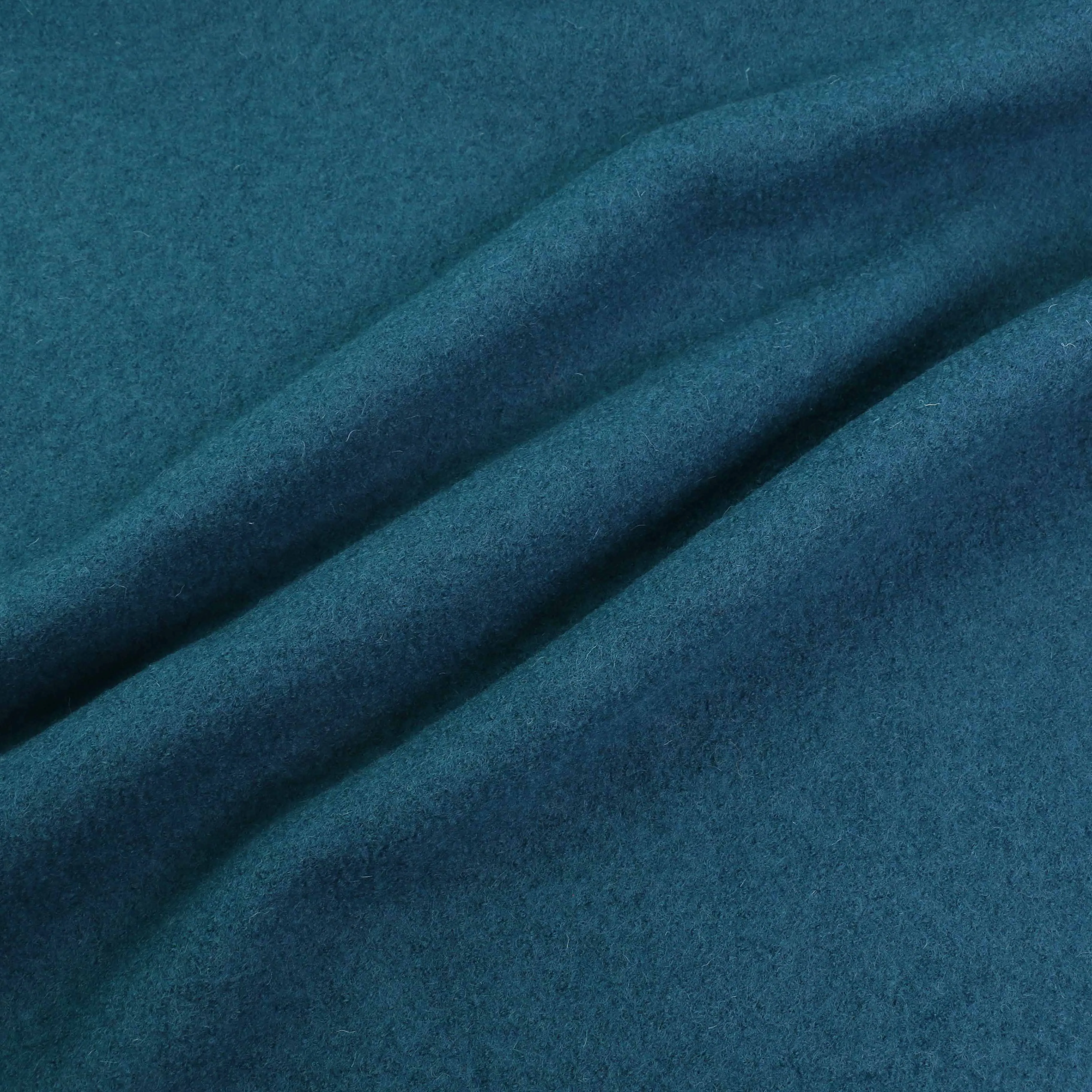 Boiled Wool Fabric - Black, navy, teal, mustard, charcoal