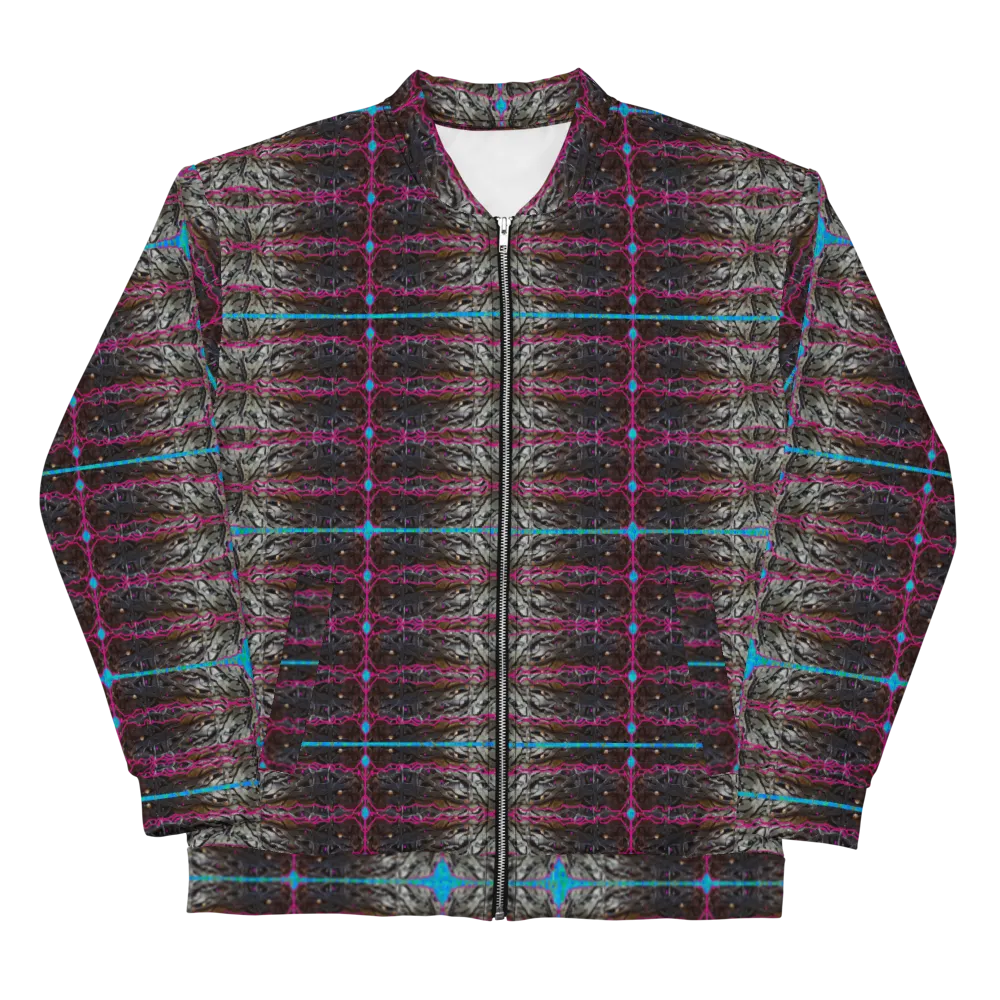 Bomber Jacket (Unisex)(Rind#11 Tree Link) RJSTH@Fabric#11  RJSTHW2021 RJS
