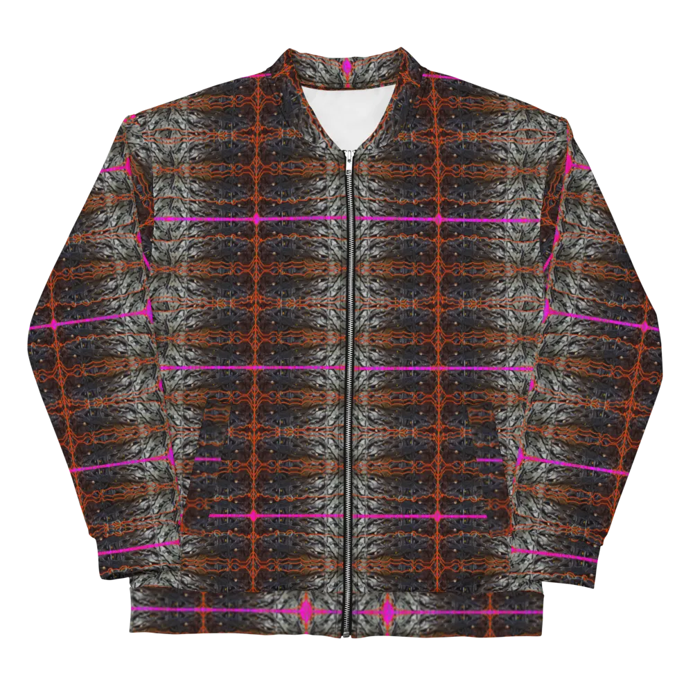 Bomber Jacket (Unisex)(Rind#7 Tree Link) RJSTH@Fabric#7  RJSTHW2021 RJS