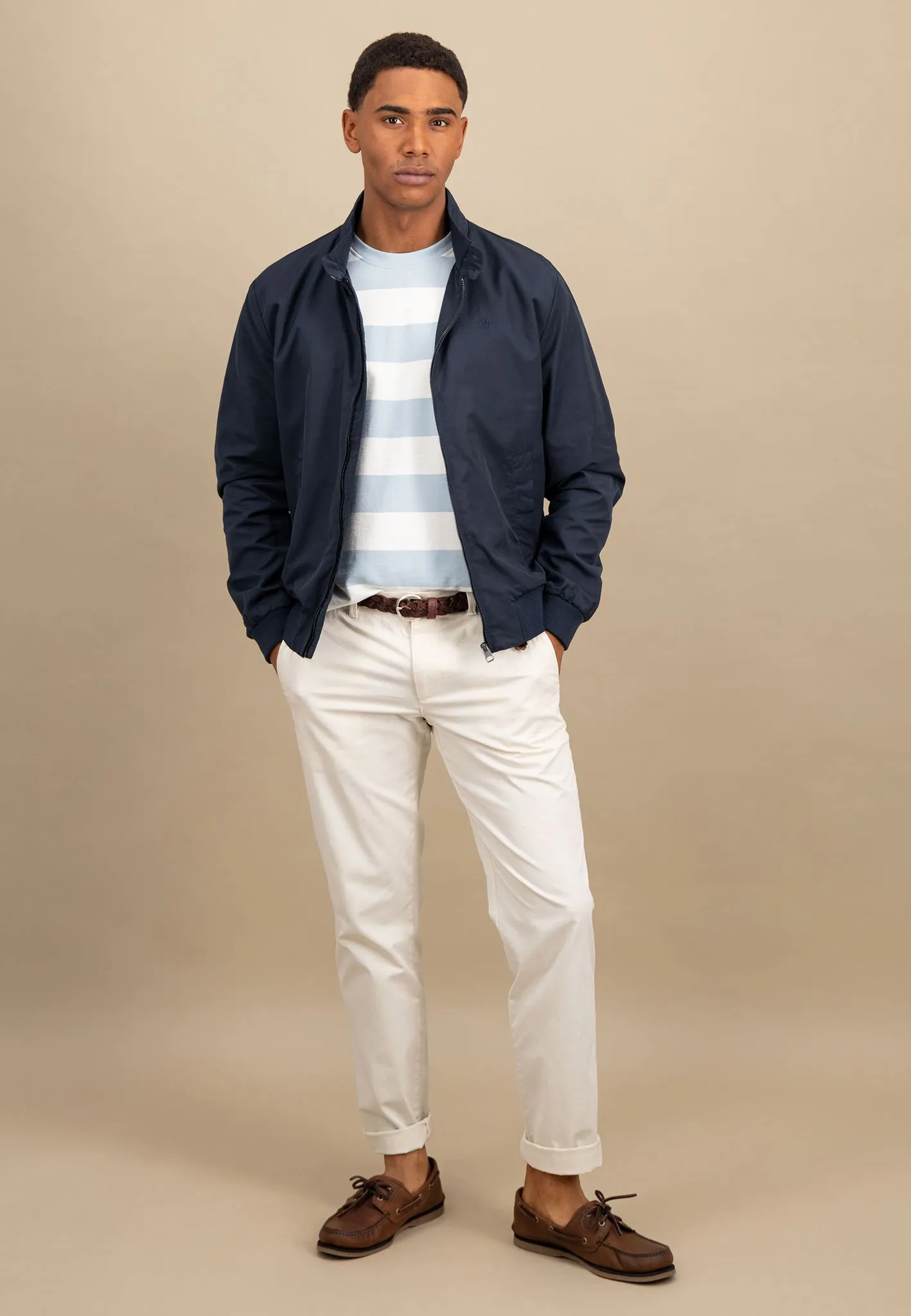 Bomberjacke Casual-Fit mit Logodetail