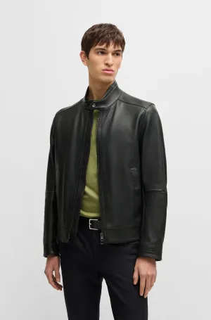BOSS Casual Jackets Regular Fit in Leather - H-MANSELL3 10257647 01-50532475