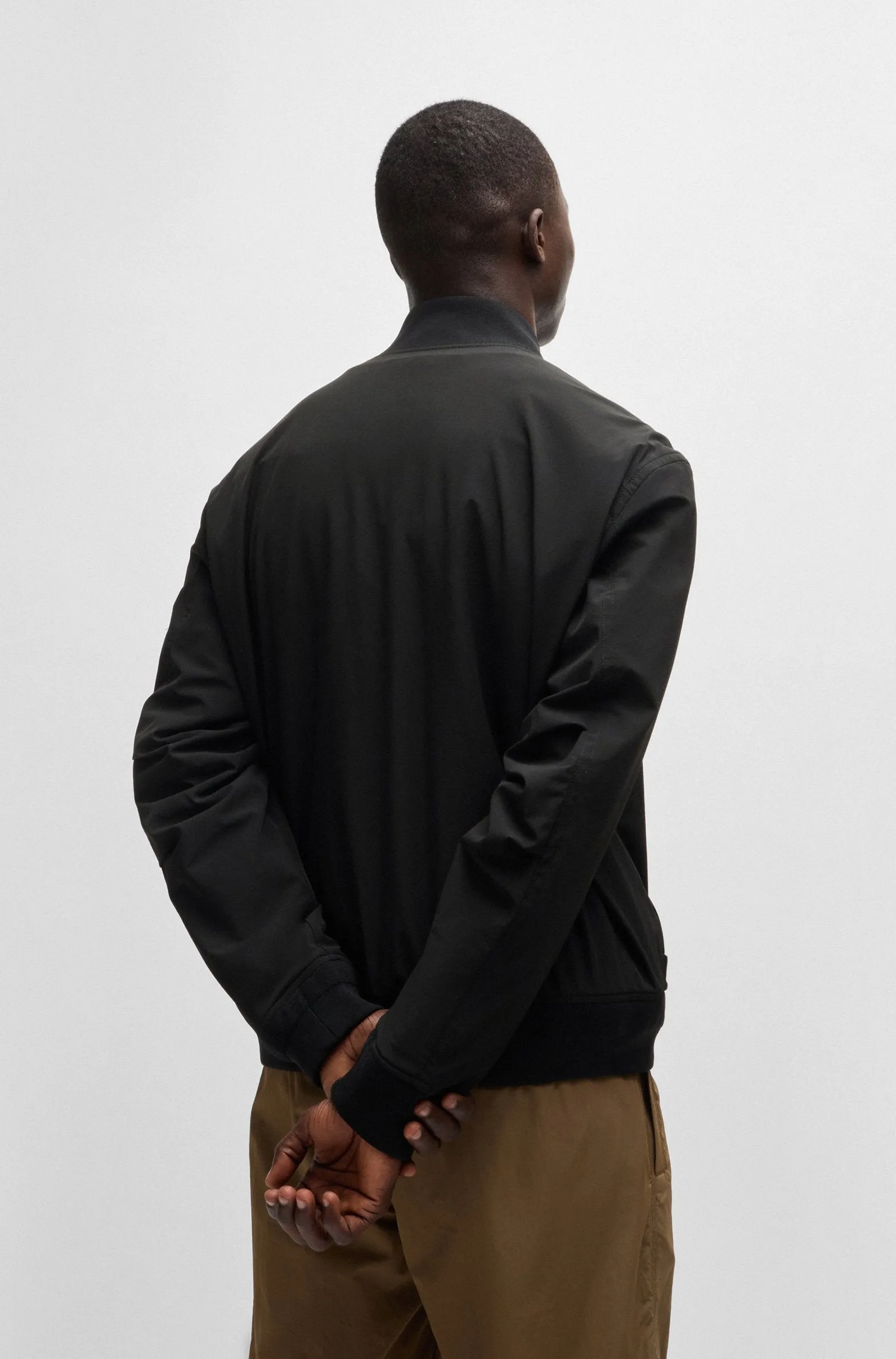 BOSS Casual Jackets Regular Fit in Nylon - OBEAR 10257695 01-50521480