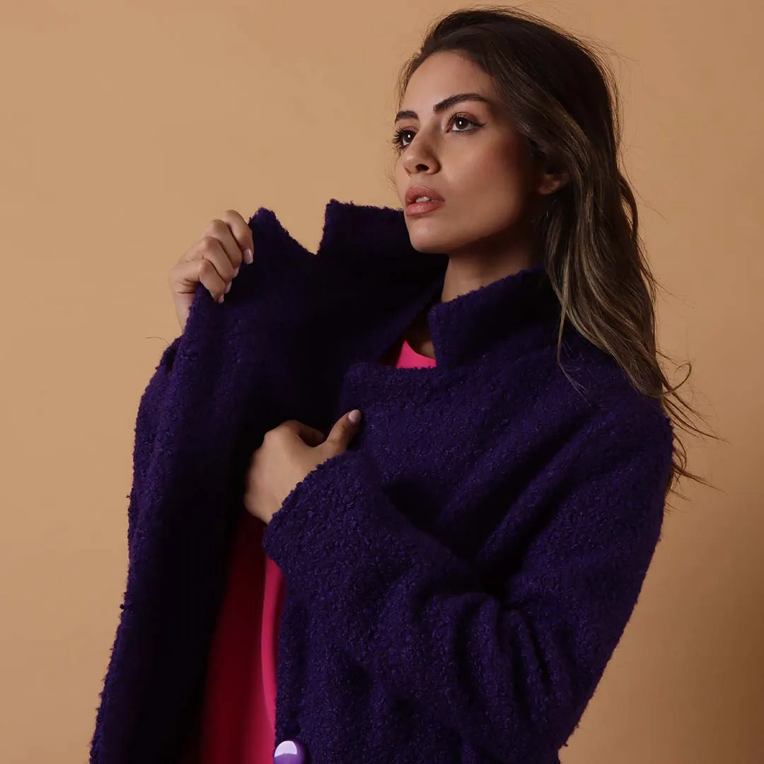 Bouclé Coat