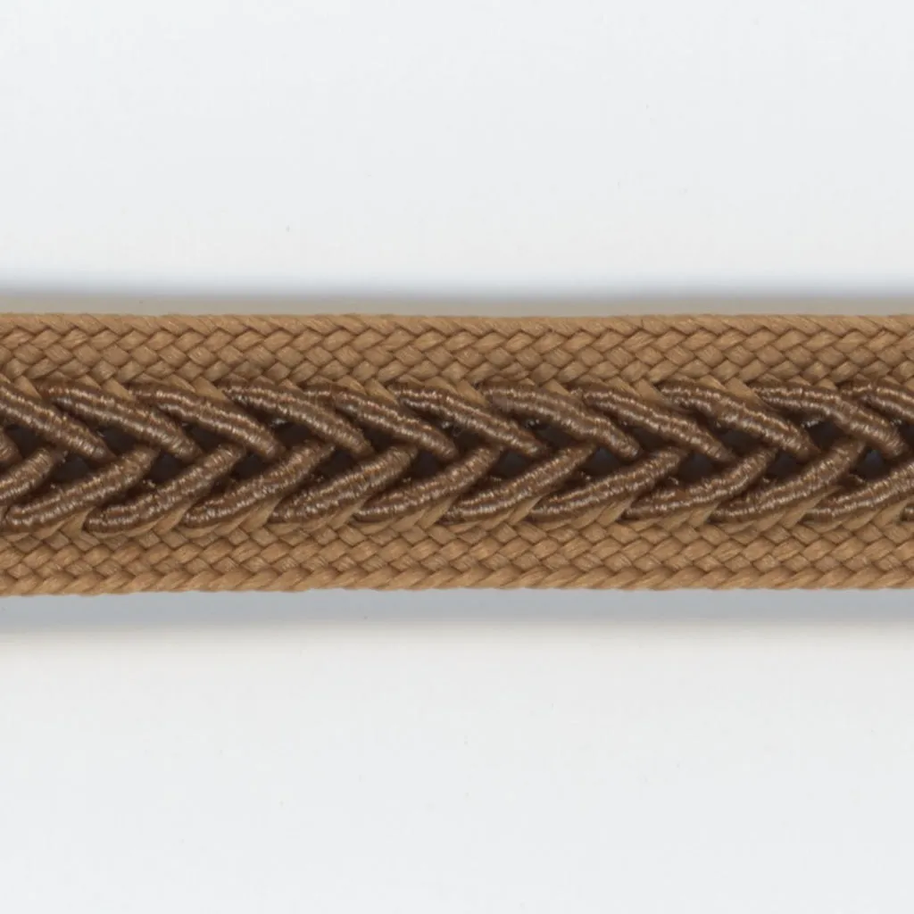 Bright Center Cross Tape #35 Brown