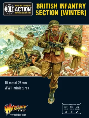 British Infantry section (Winter)