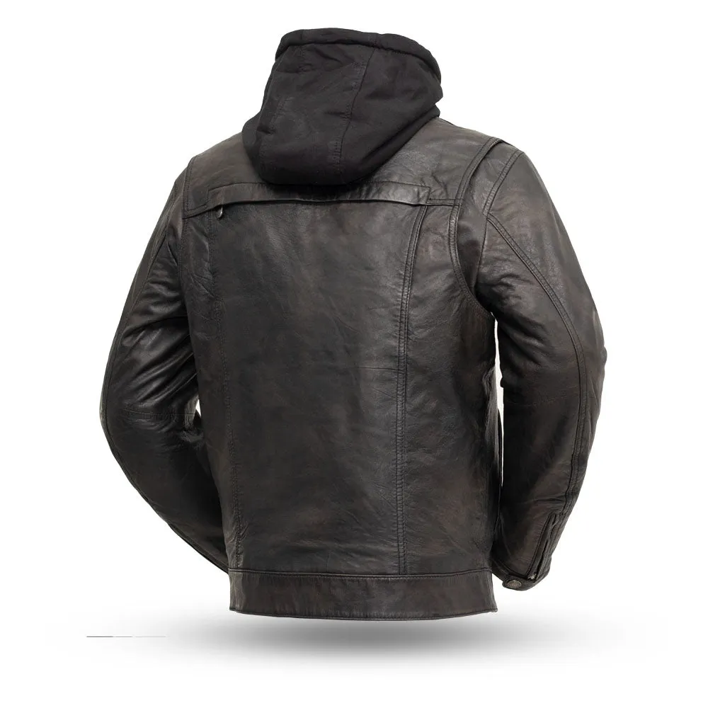 BROOKLYN Leather Motorcycle Jacket