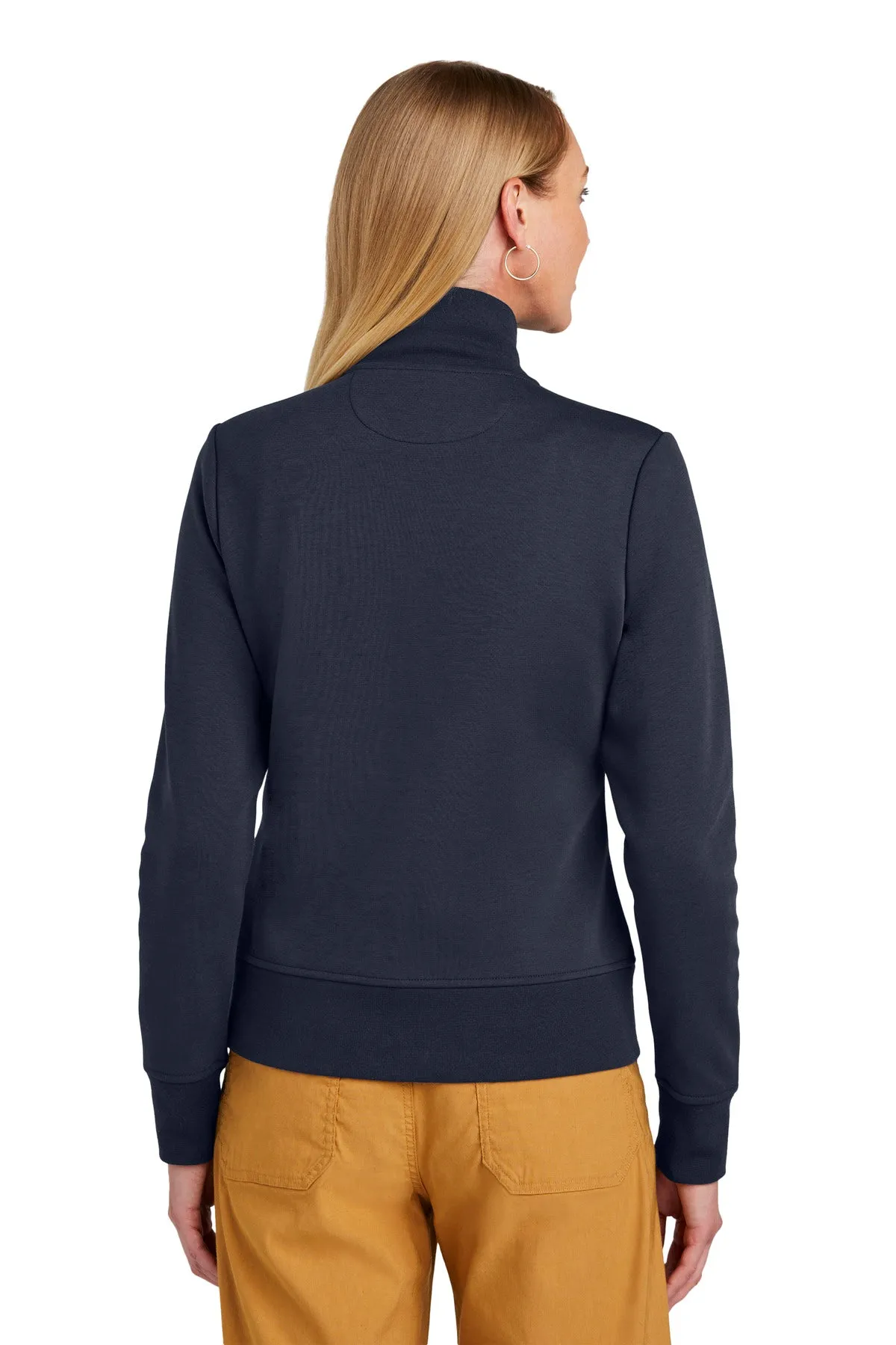 Brooks Brothers Women's Double-Knit Full-Zip BB18211 Night Navy