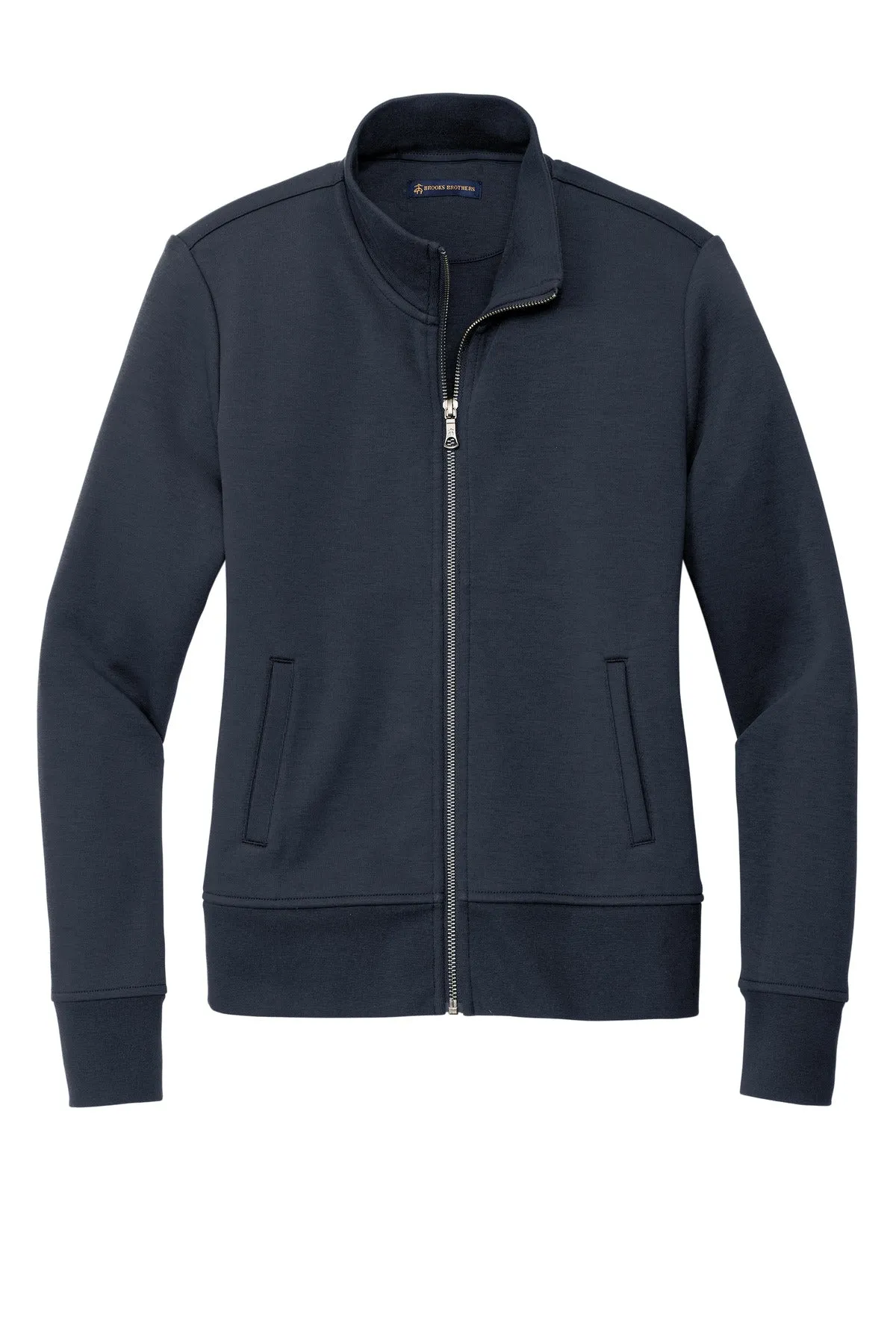Brooks Brothers Women's Double-Knit Full-Zip BB18211 Night Navy