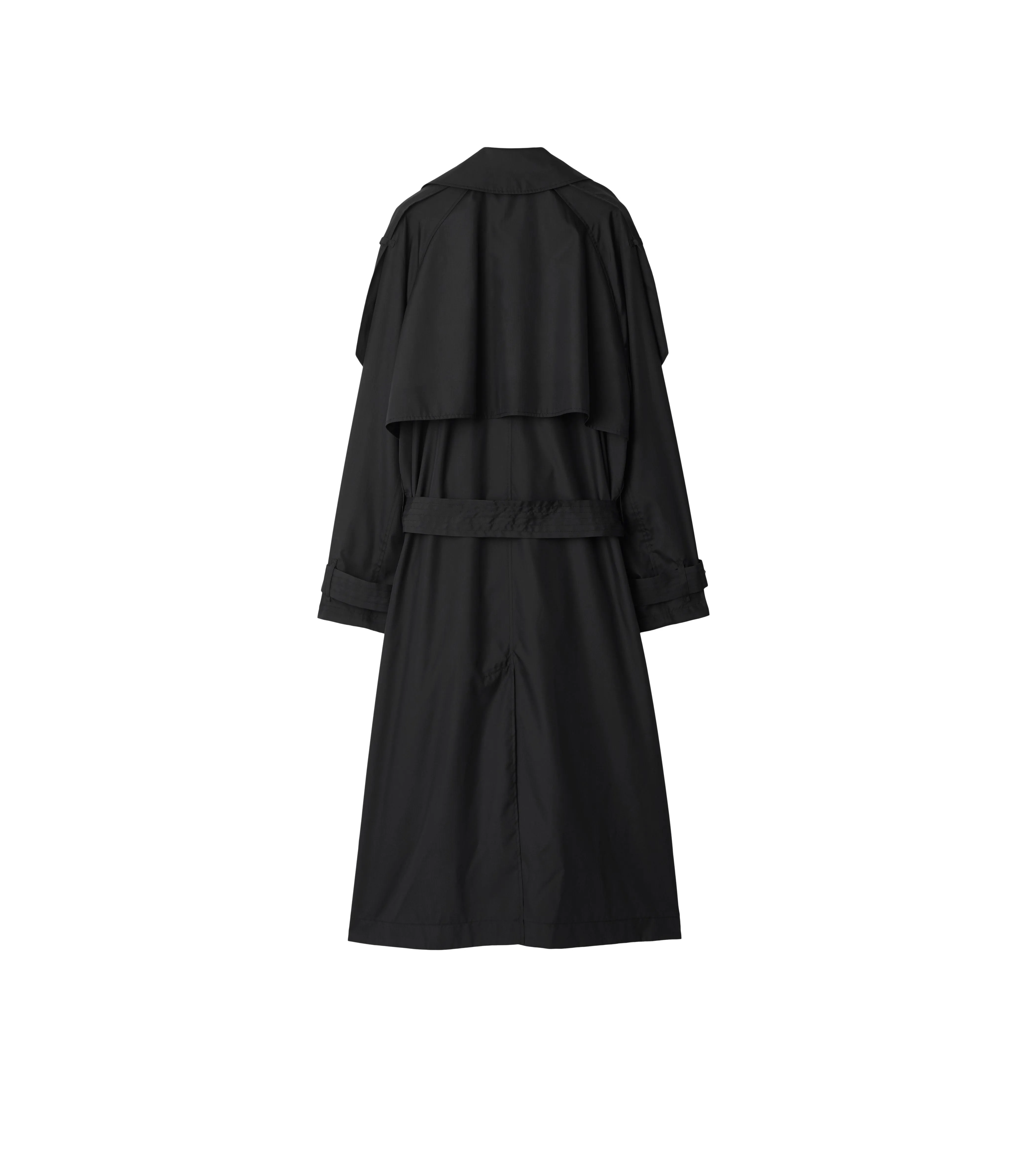 BURBERRY | LONG SILK TRENCH COAT