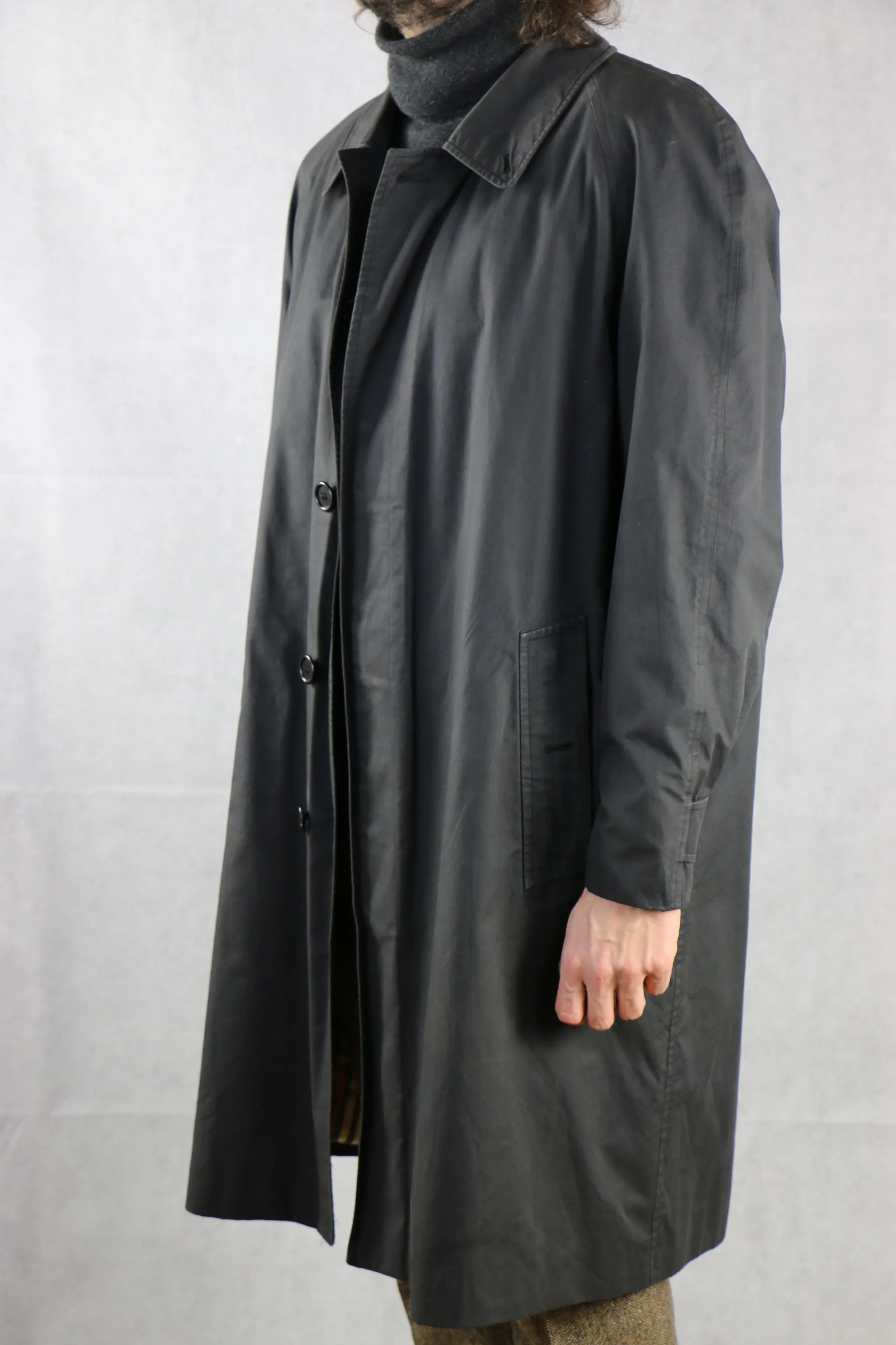 Burberrys' Cotton Trench Coat Made in England