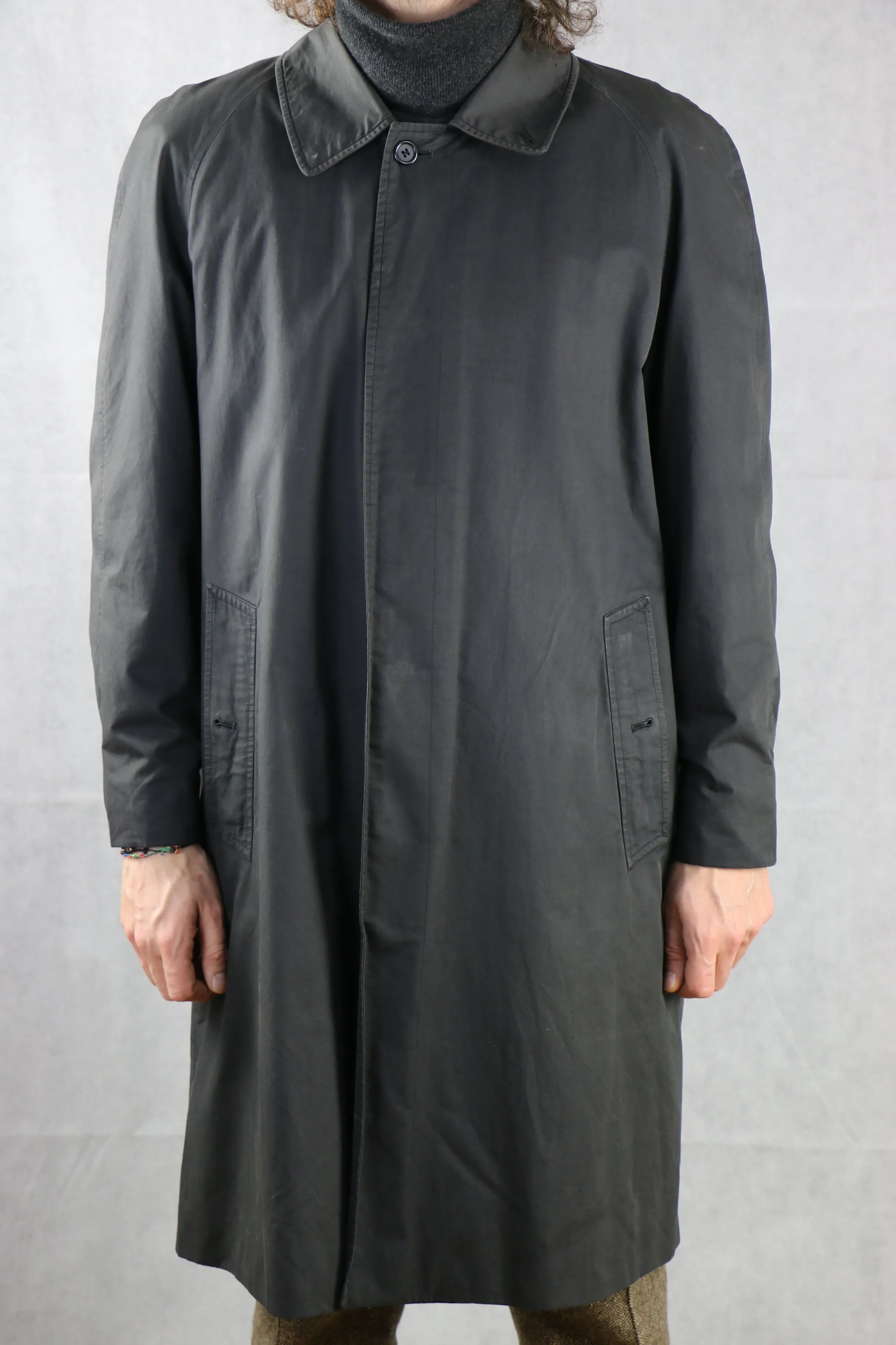 Burberrys' Cotton Trench Coat Made in England