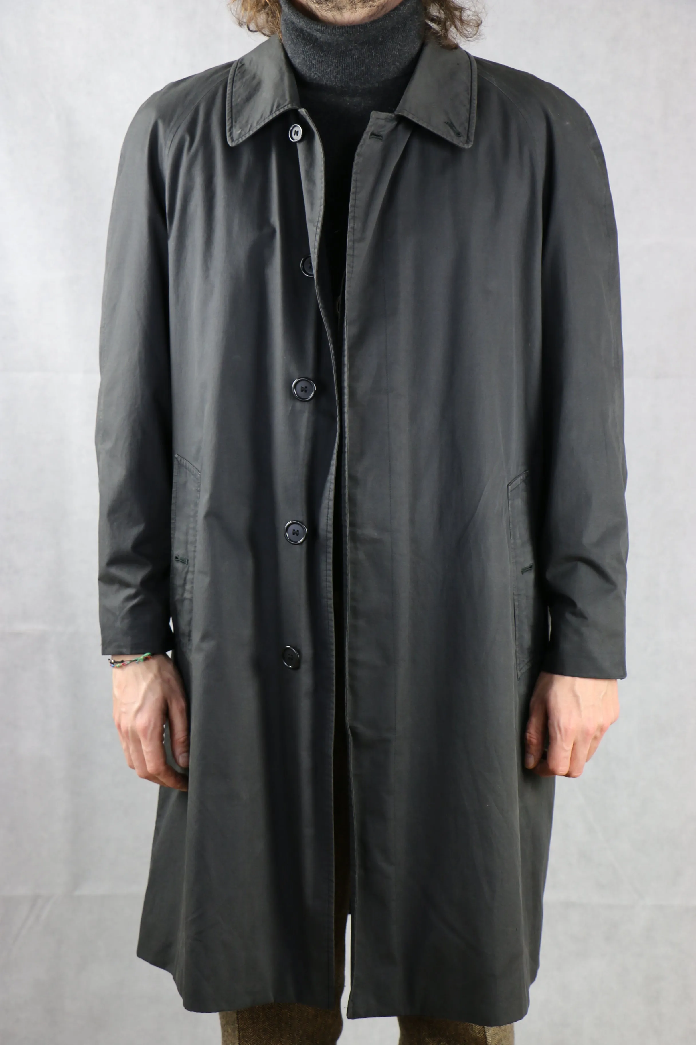 Burberrys' Cotton Trench Coat Made in England