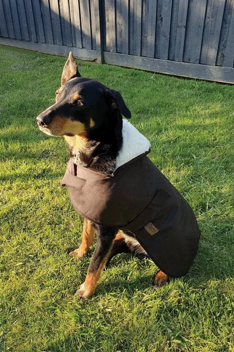 Burke and Wills Oilskin Dog Coat