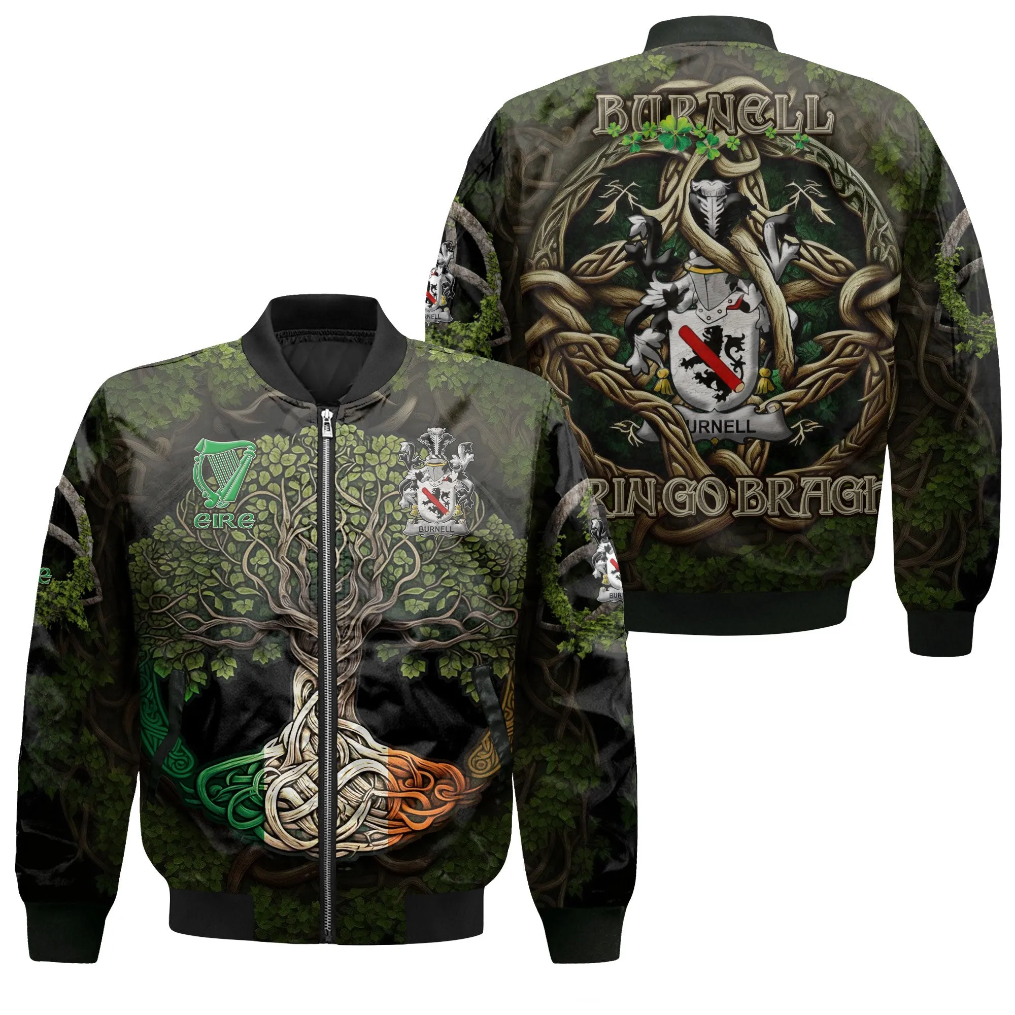 Burnell Bomber Jackets Ireland Is My Root Style