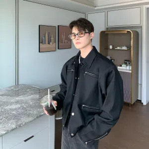 Button-Down Bomber Jacket
