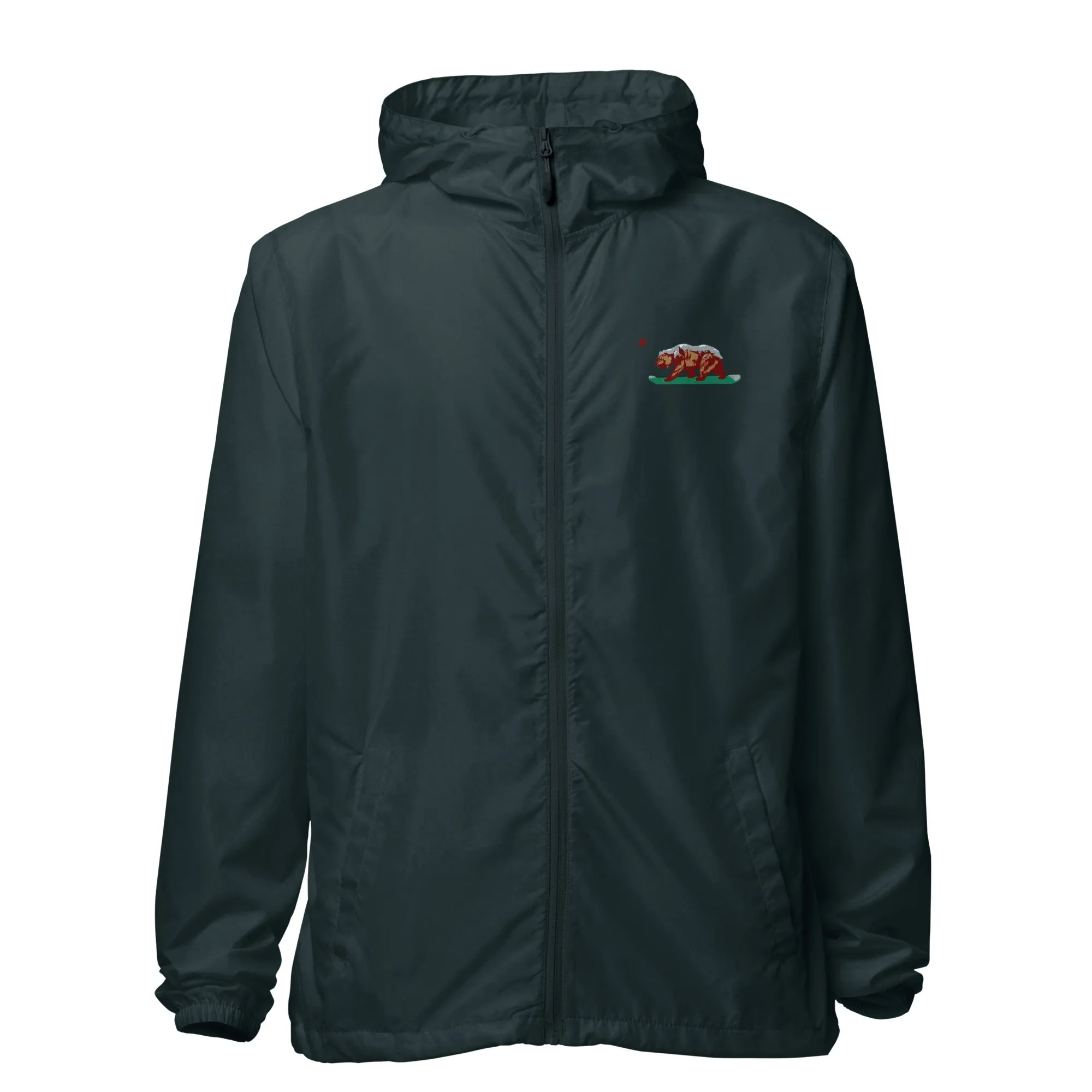 CA Flag Truckee water-resistant lightweight windbreaker